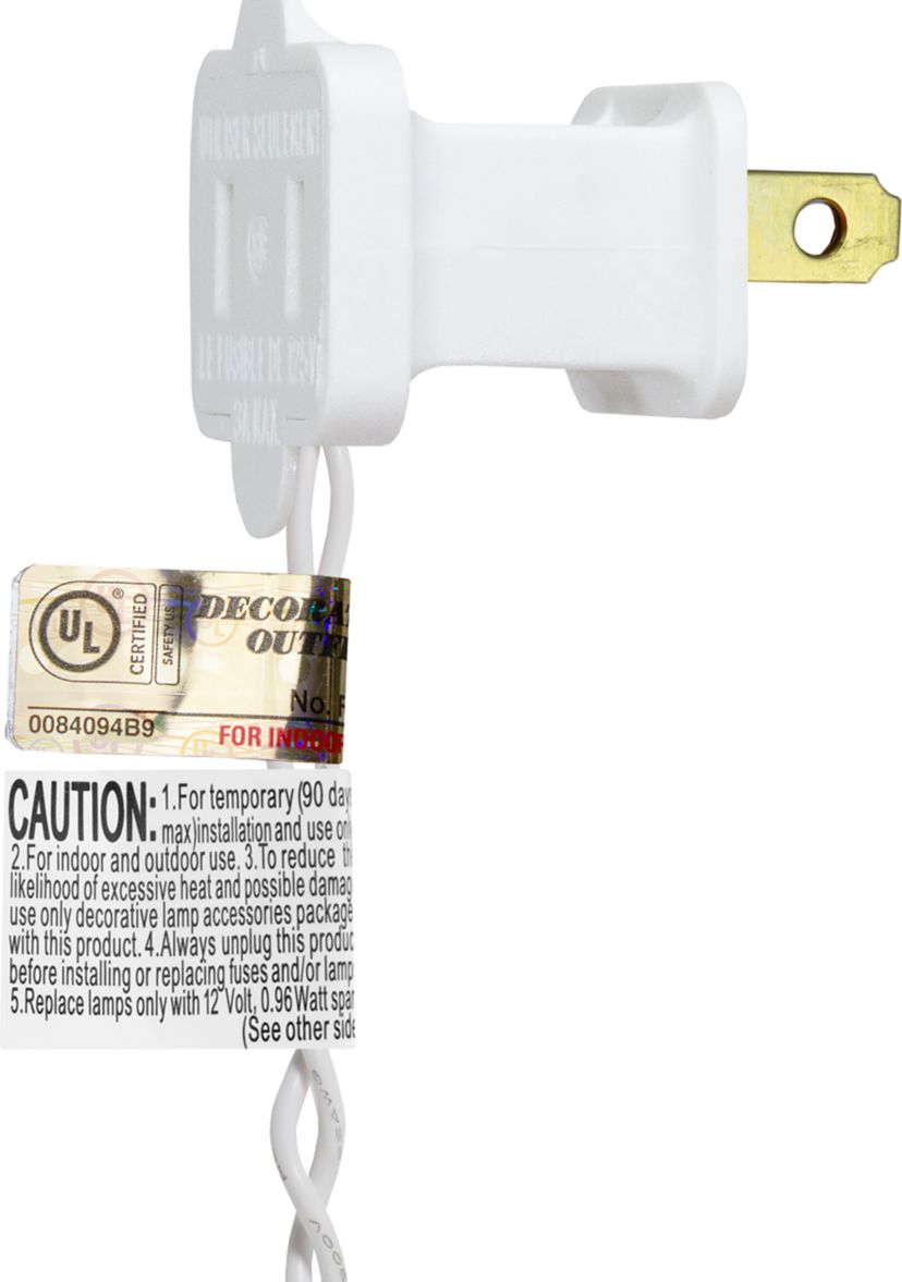 50 Green LED Mini Christmas Lights - 16.25 ft White Wire