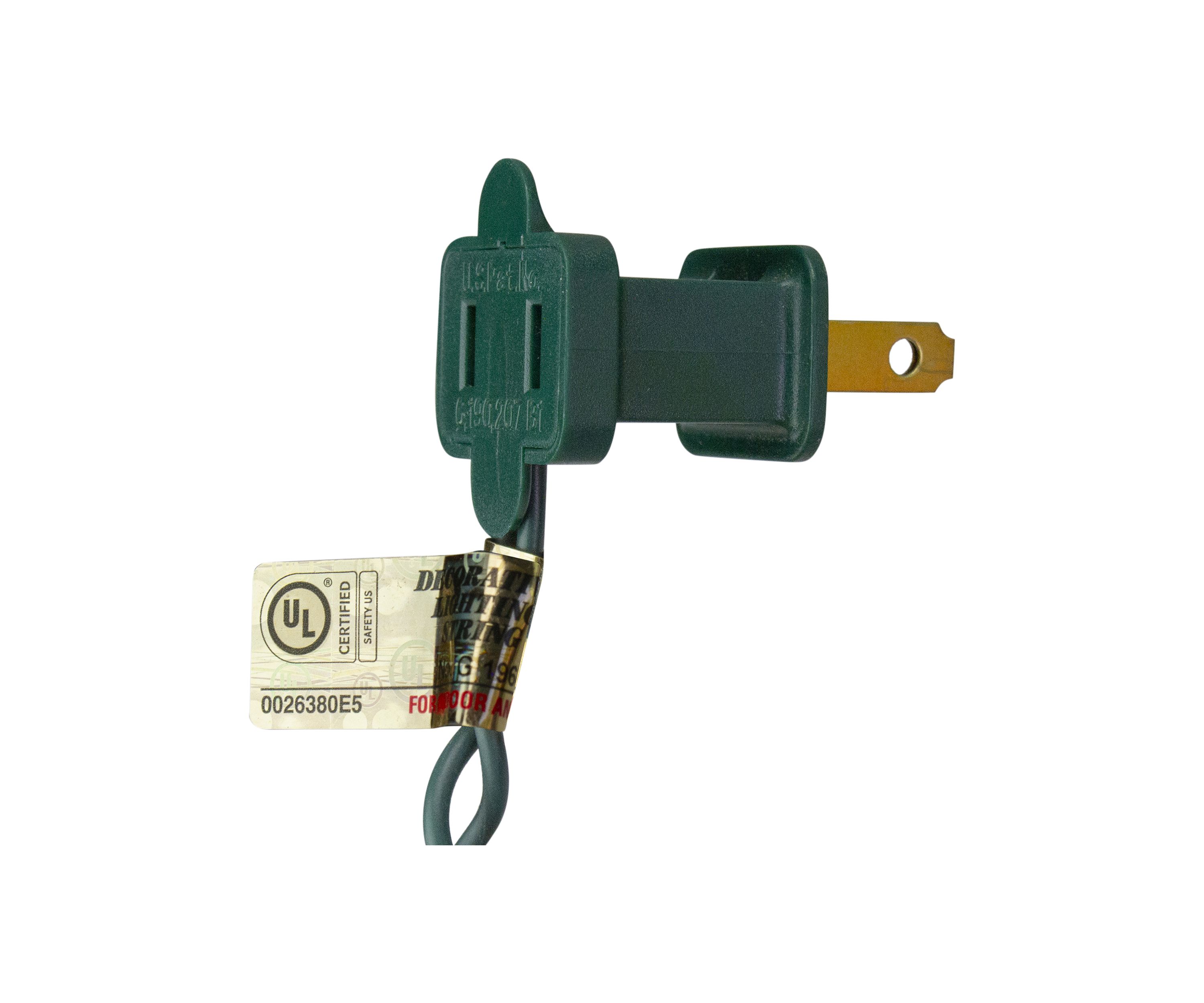 50 Red LED Mini Christmas Lights - 16.25 ft Green Wire