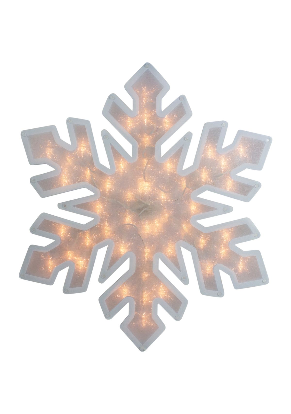 20Inch Lighted Snowflake Christmas Window Silhouette Decoration