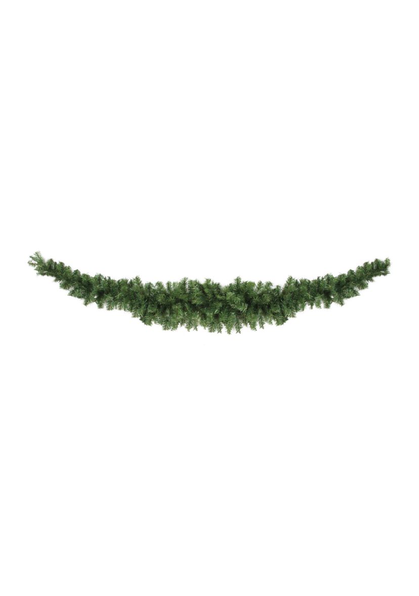 13Inch Green Canadian Pine Artificial Christmas Swag - Unlit