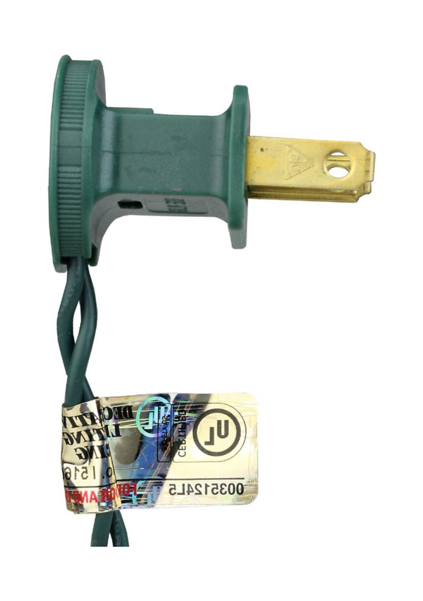 25 Vibrantly Colored LED C7 Christmas Lights - 16 ft Green Wire