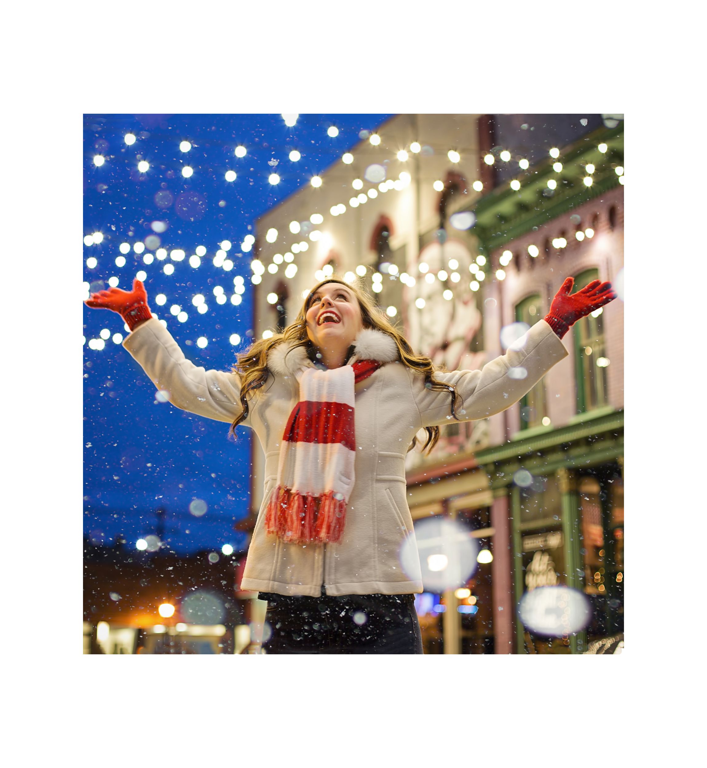 25 Warm White LED C9 Christmas Lights - 16 ft Green Wire