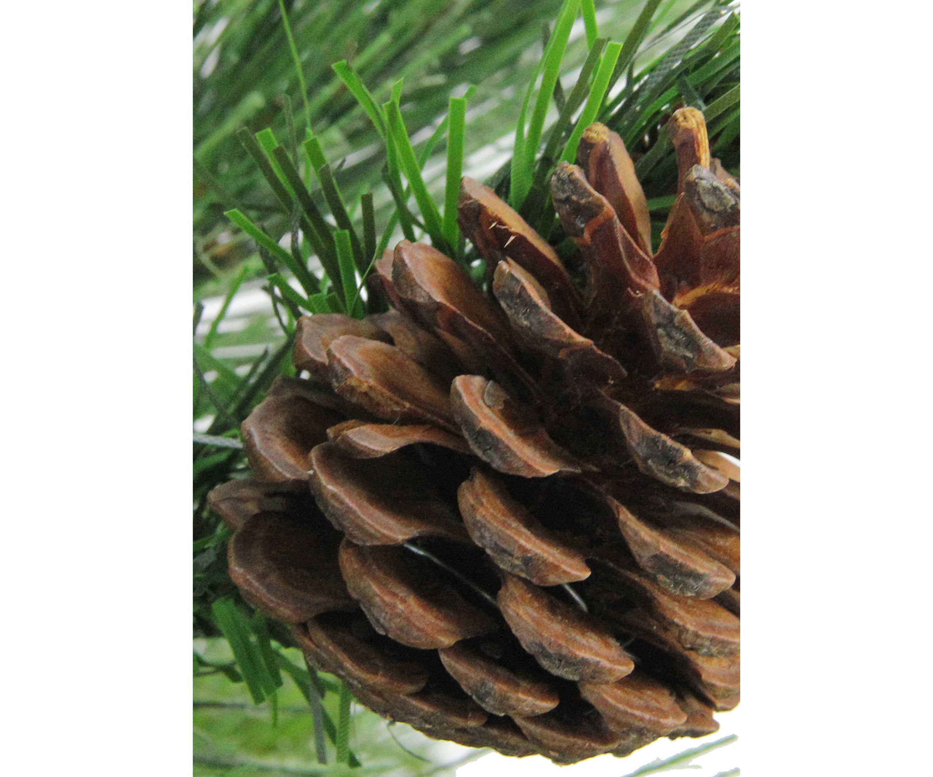24Inch Mixed Cashmere Berry Pine Medium Artificial Christmas Tree - Unlit