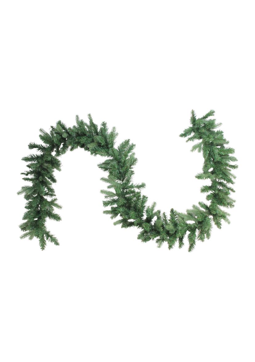 9 x 12Inch Mixed Eden Pine Artificial Christmas Garland - Unlit