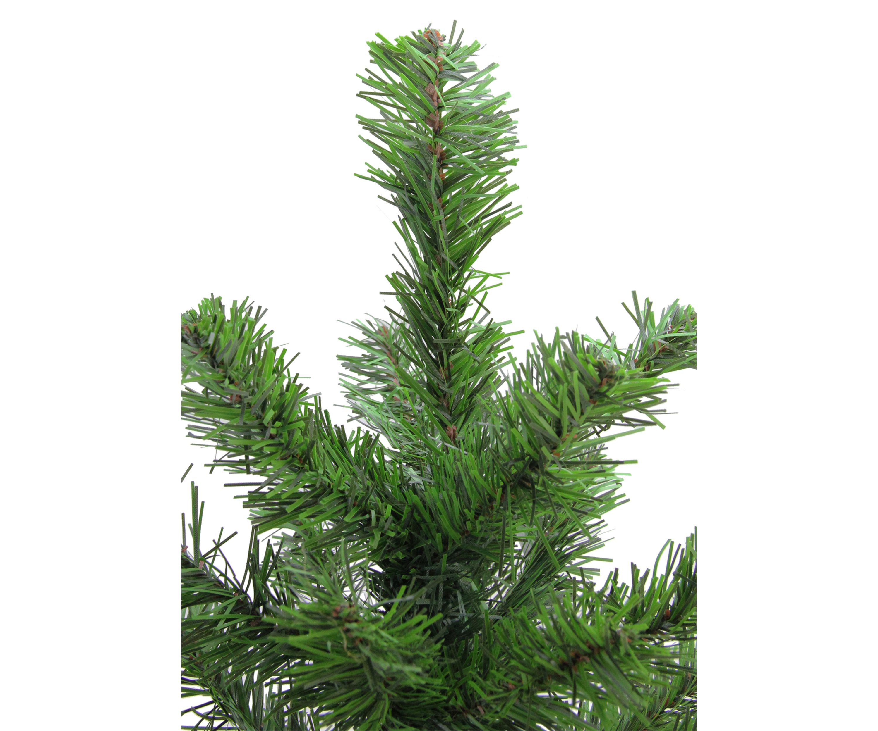 28Inch Balsam Pine Medium Artificial Christmas Tree in Burlap Base - Unlit