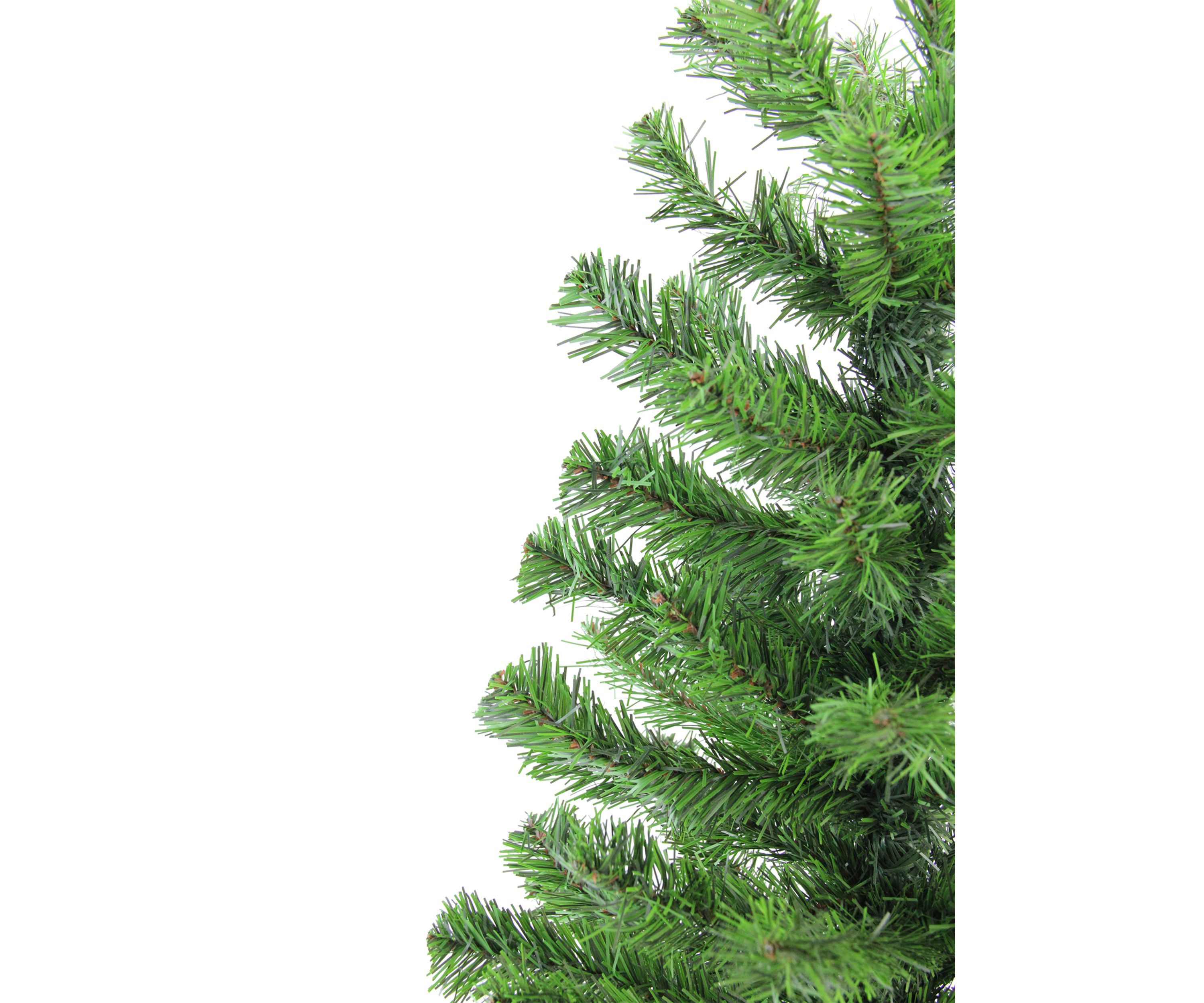 28Inch Balsam Pine Medium Artificial Christmas Tree in Burlap Base - Unlit