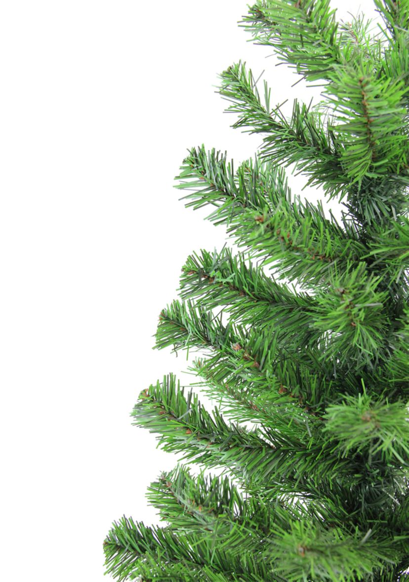 28Inch Balsam Pine Medium Artificial Christmas Tree in Burlap Base - Unlit
