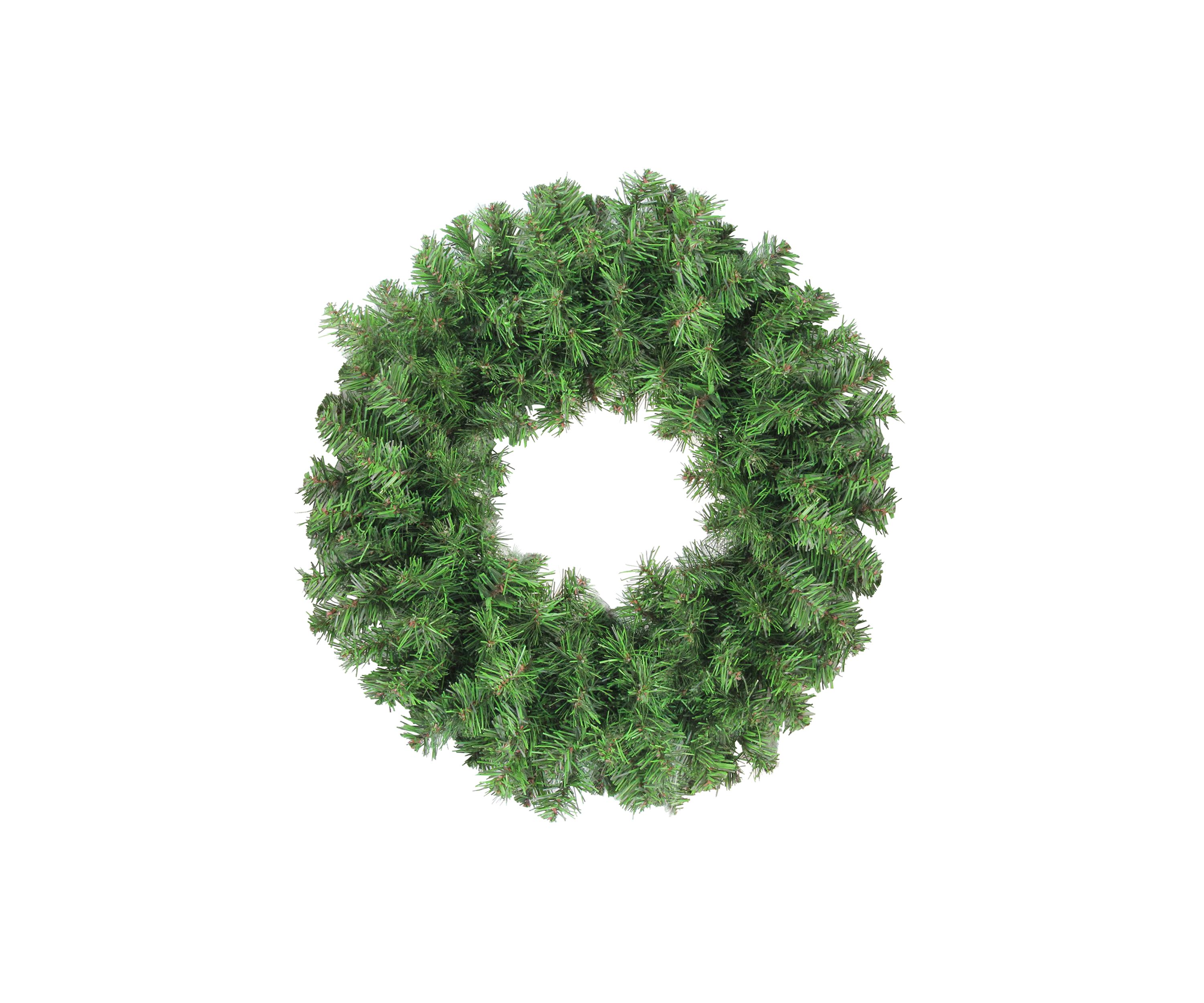 16Inch Colorado Spruce 2-Tone Artificial Christmas Wreath - Unlit