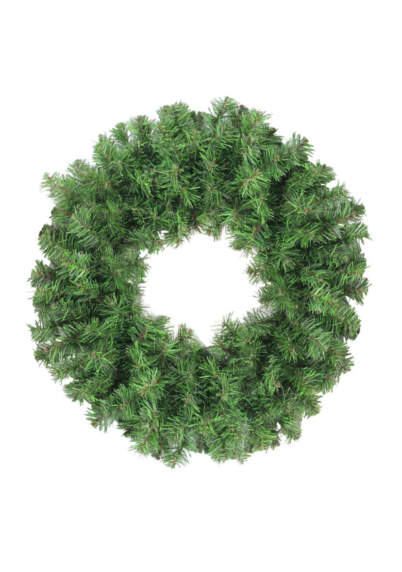 16Inch Colorado Spruce 2-Tone Artificial Christmas Wreath - Unlit