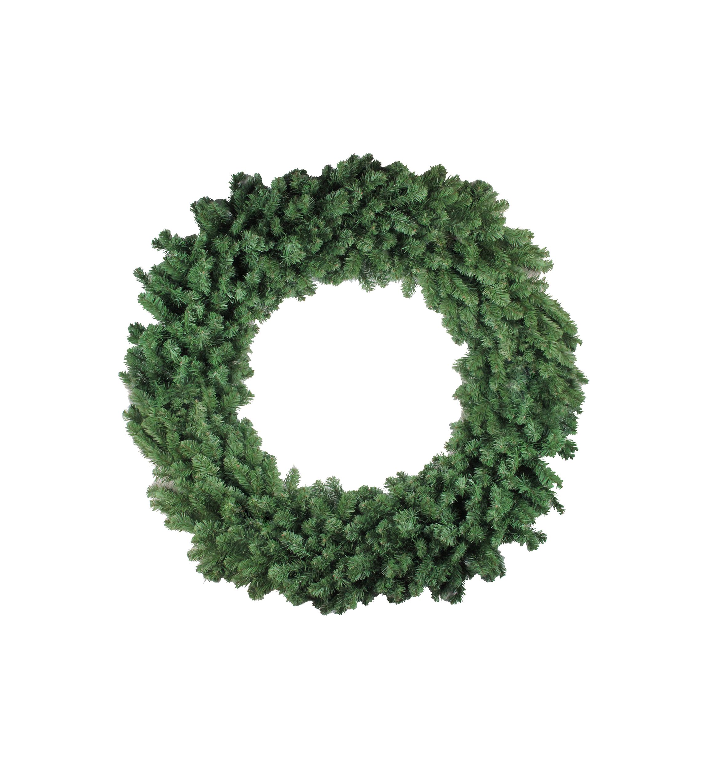 Colorado Spruce Artificial Christmas Wreath - 60-Inch  Unlit