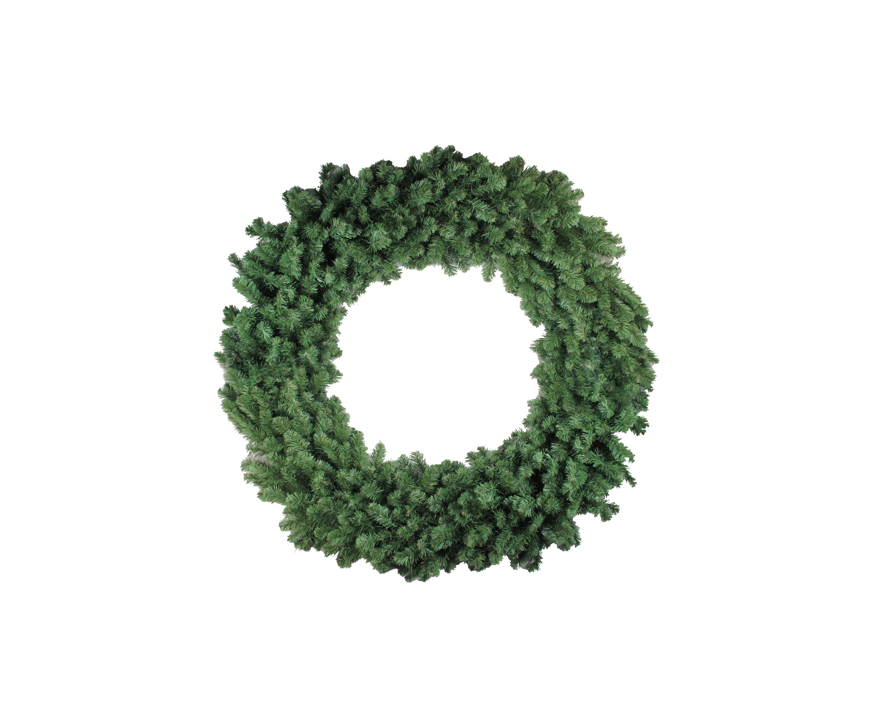 Colorado Spruce Artificial Christmas Wreath - 60-Inch  Unlit