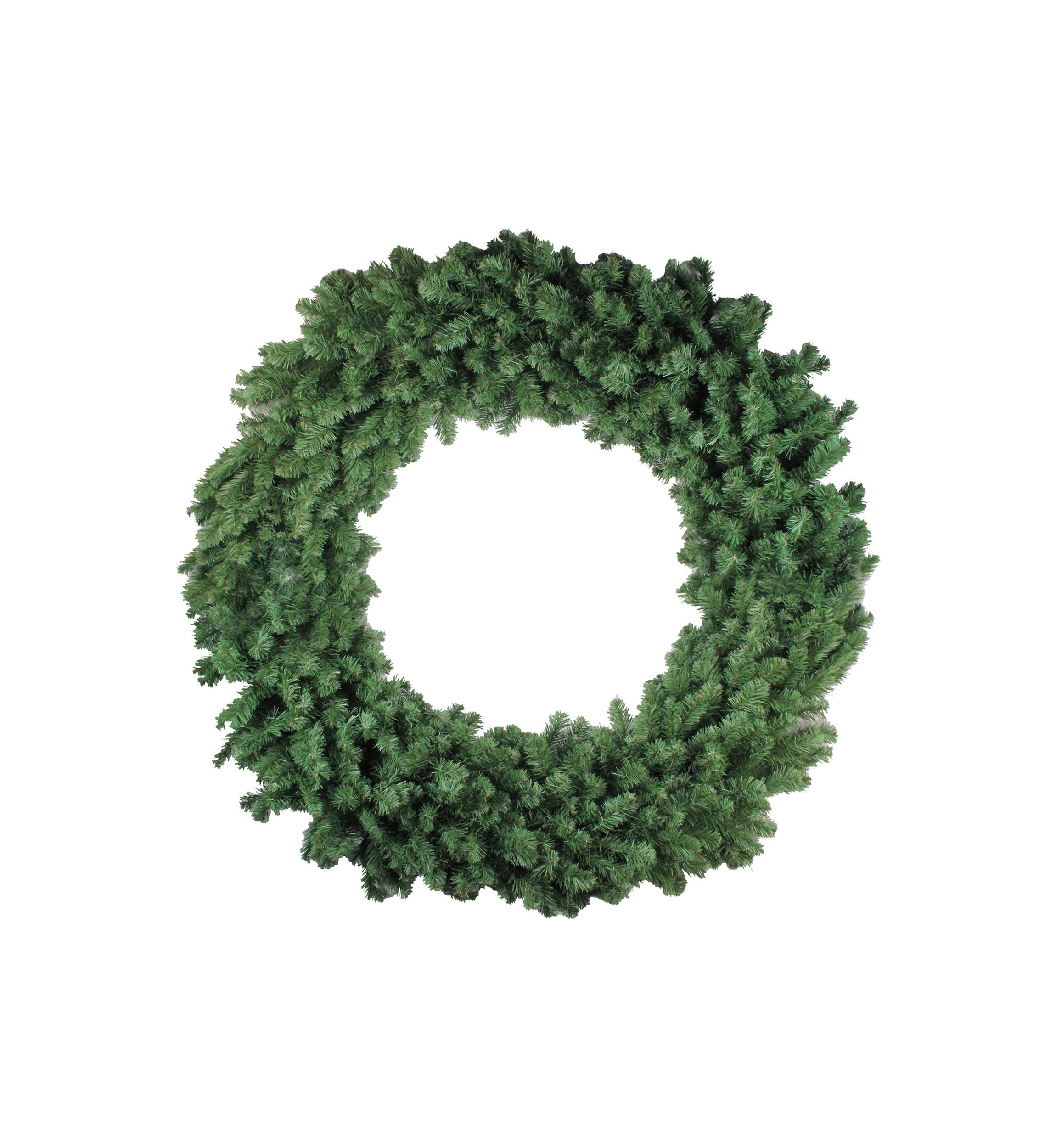 Colorado Spruce Artificial Christmas Wreath - 60-Inch  Unlit