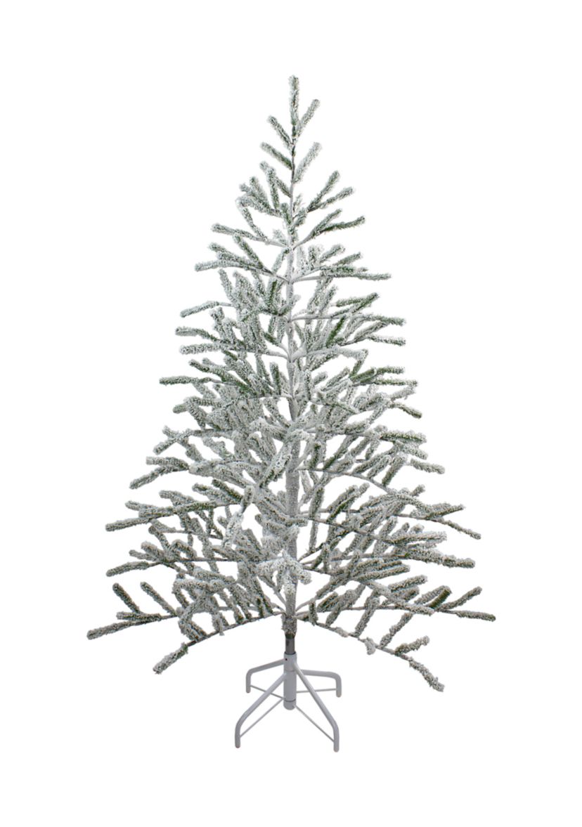 5 Flocked Alpine Twig Artificial Christmas Tree - Unlit