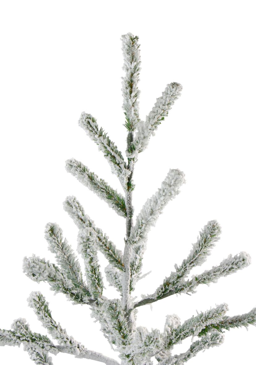 5 Flocked Alpine Twig Artificial Christmas Tree - Unlit
