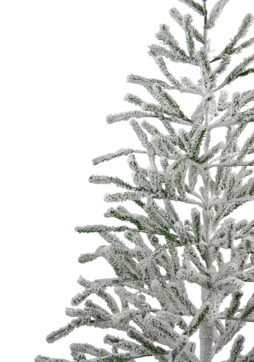 5 Flocked Alpine Twig Artificial Christmas Tree - Unlit