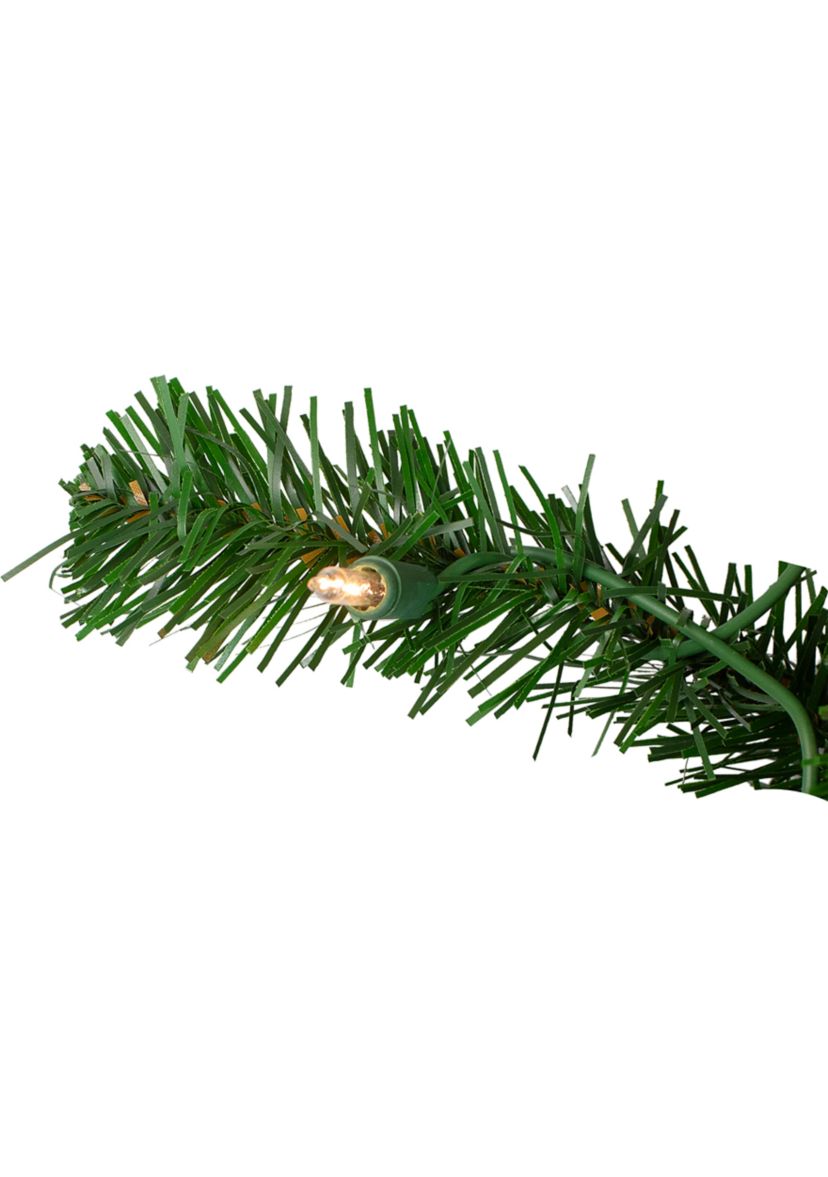 Northlight 30Inch Pre-Lit Deluxe Windsor Pine Artificial Christmas