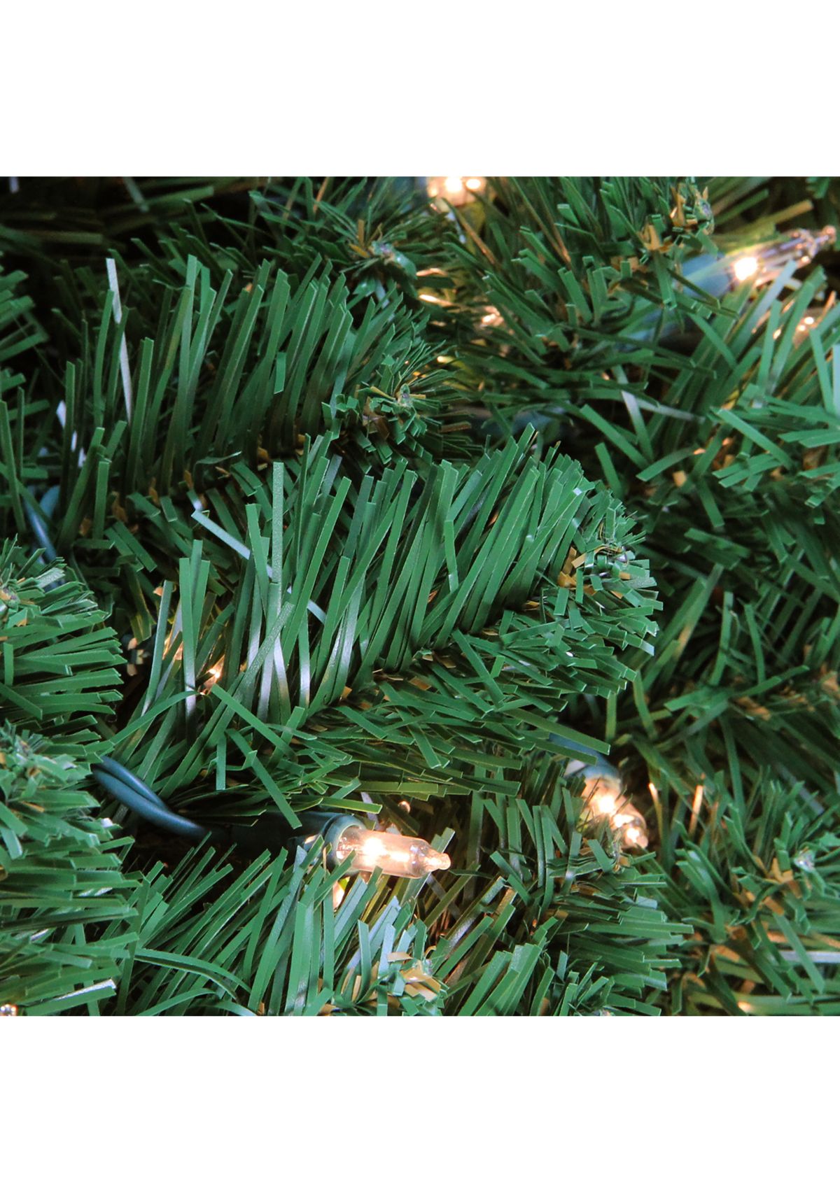 5 Pre-Lit Olympia Pine Commercial Artificial Christmas Wreath - Clear Lights