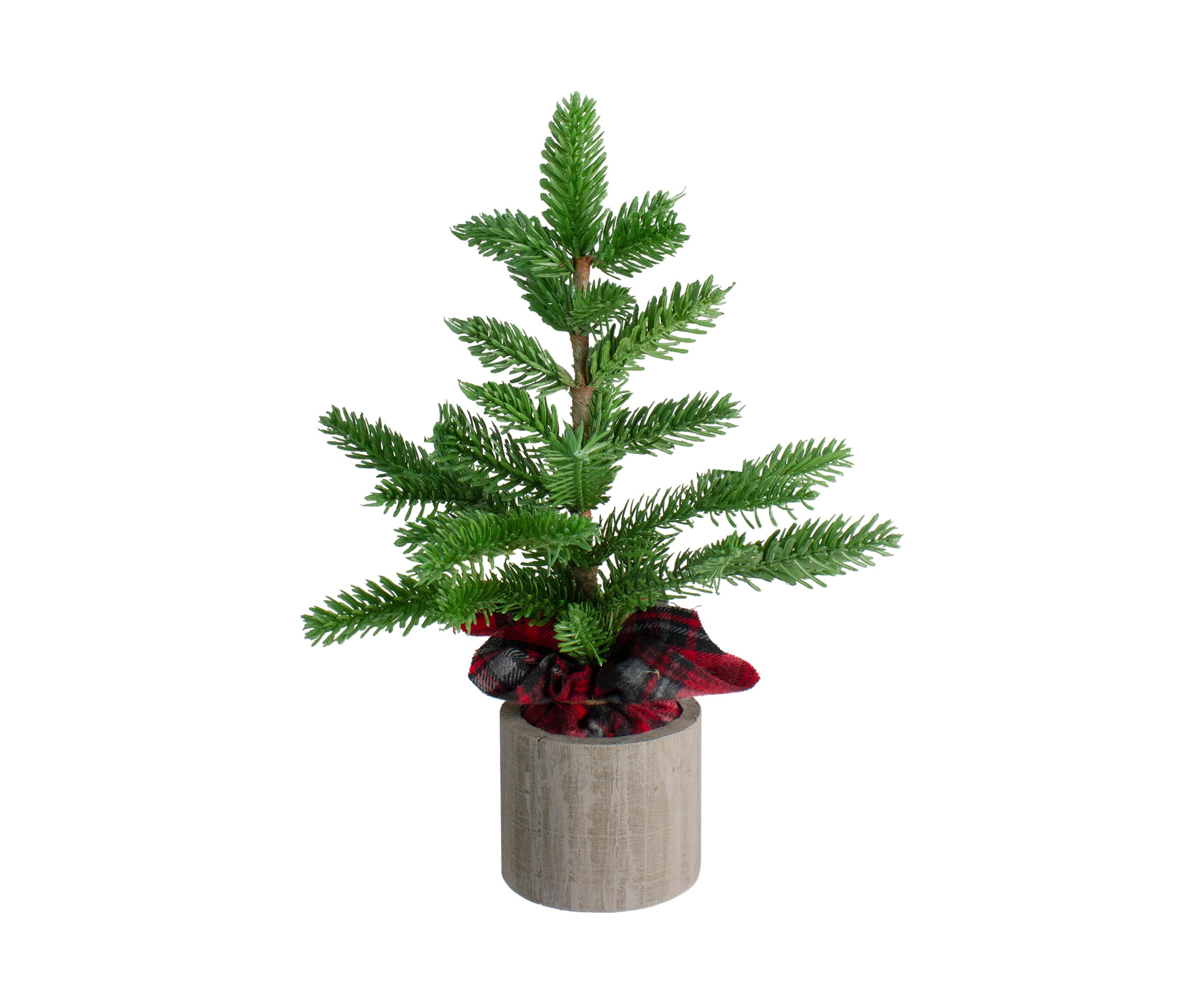 1.3 Potted Pine Medium Artificial Tabletop Christmas Tree - Unlit