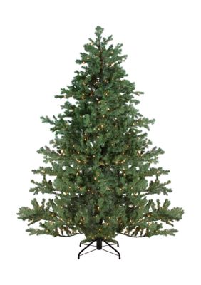 Northlight 7.5' Pre-Lit Full Green Mountain Pine Artificial Christmas Tree - Clear Lights -  0191296071840