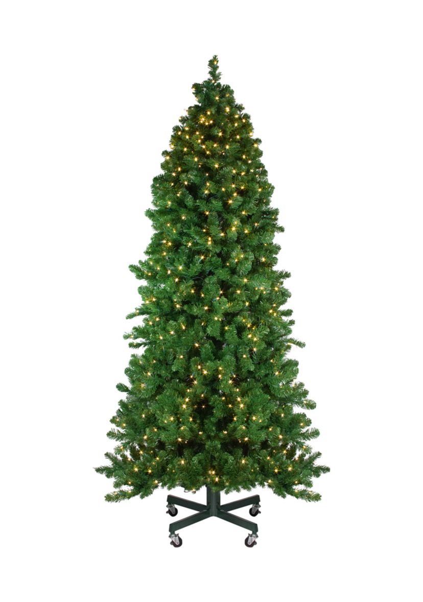 7.5 Pre-Lit Slim Olympia Pine Artificial Christmas Tree - Warm White Lights