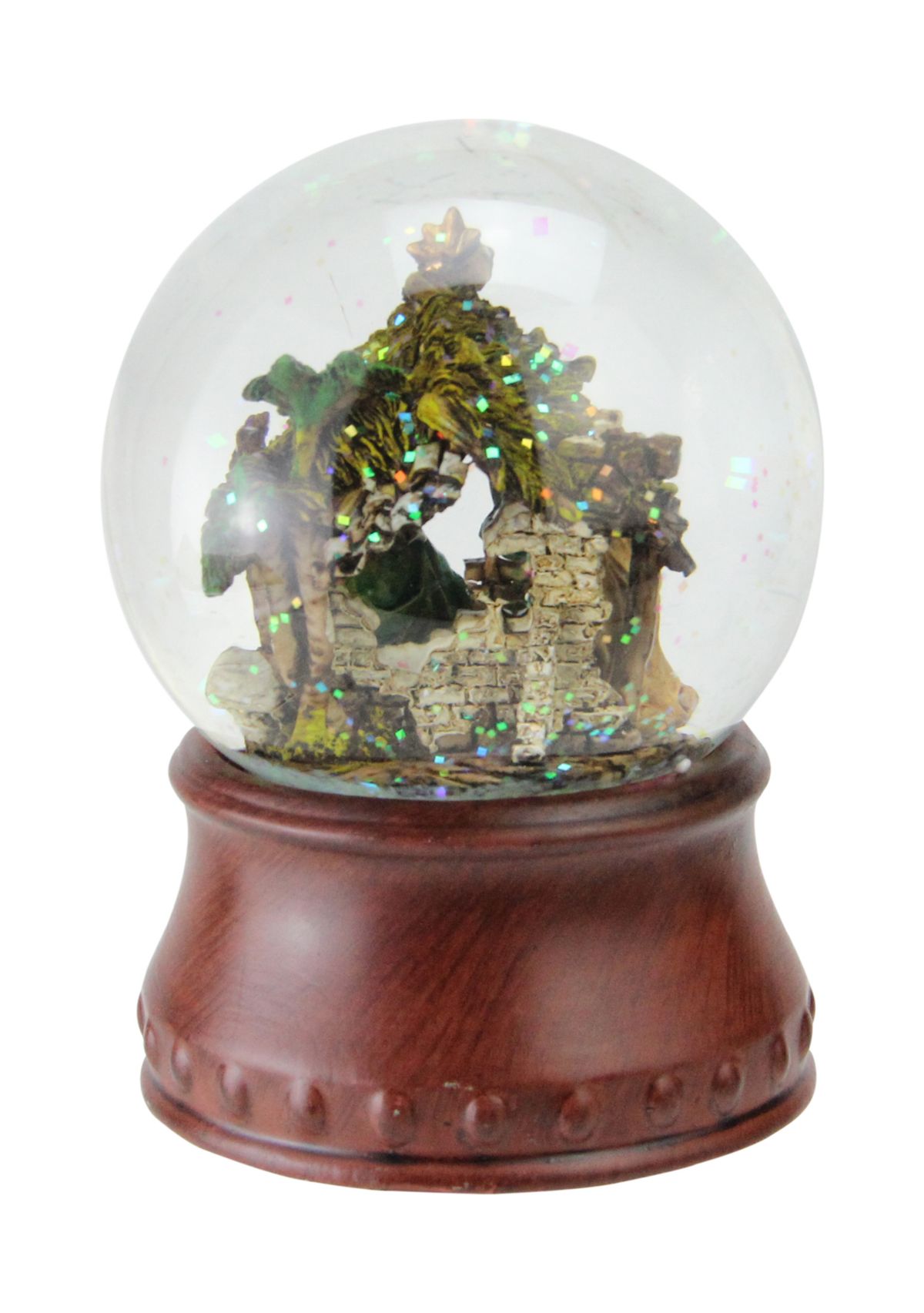 5.5Inch Christmas Nativity Musical Snow Globe