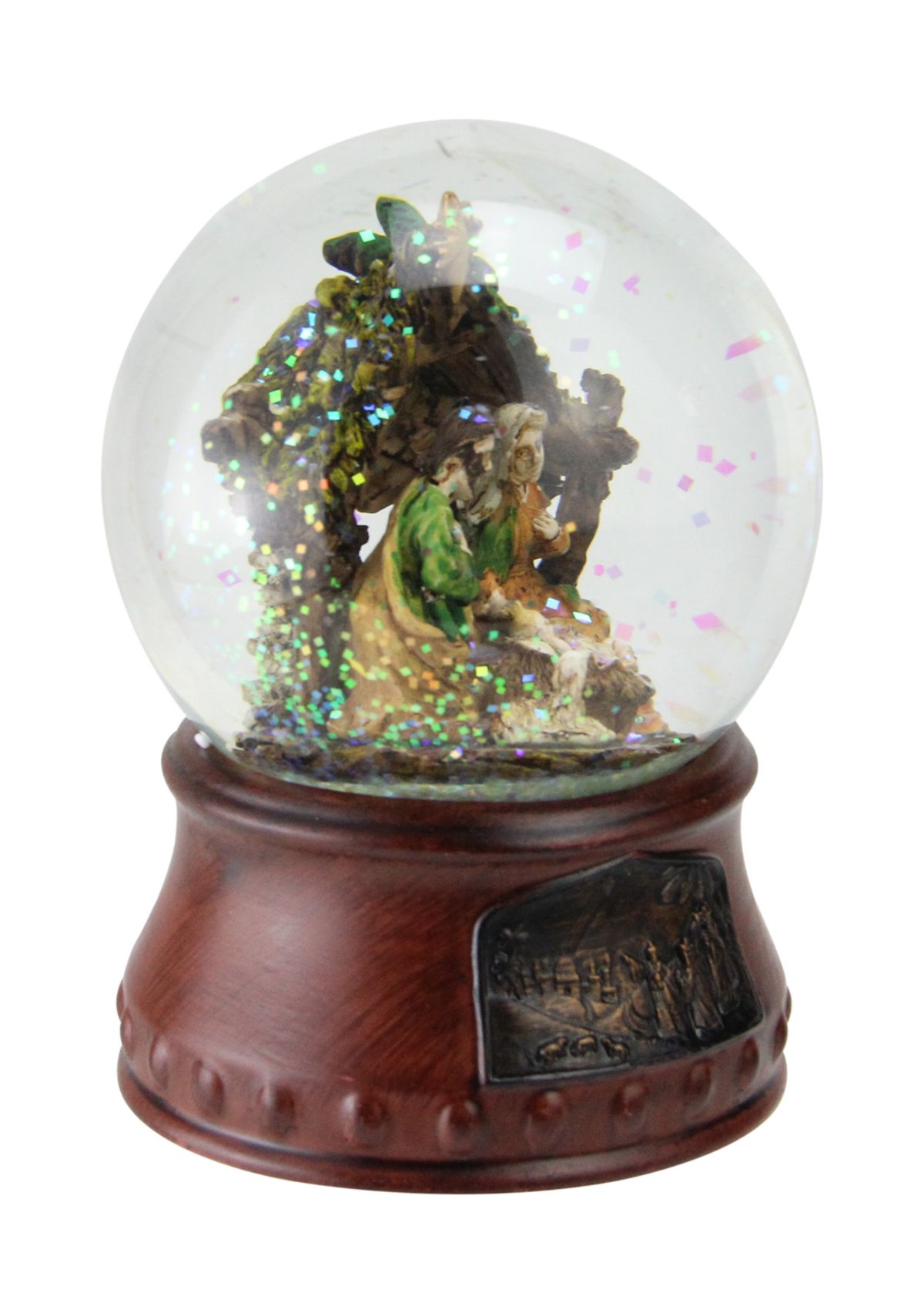5.5Inch Christmas Nativity Musical Snow Globe