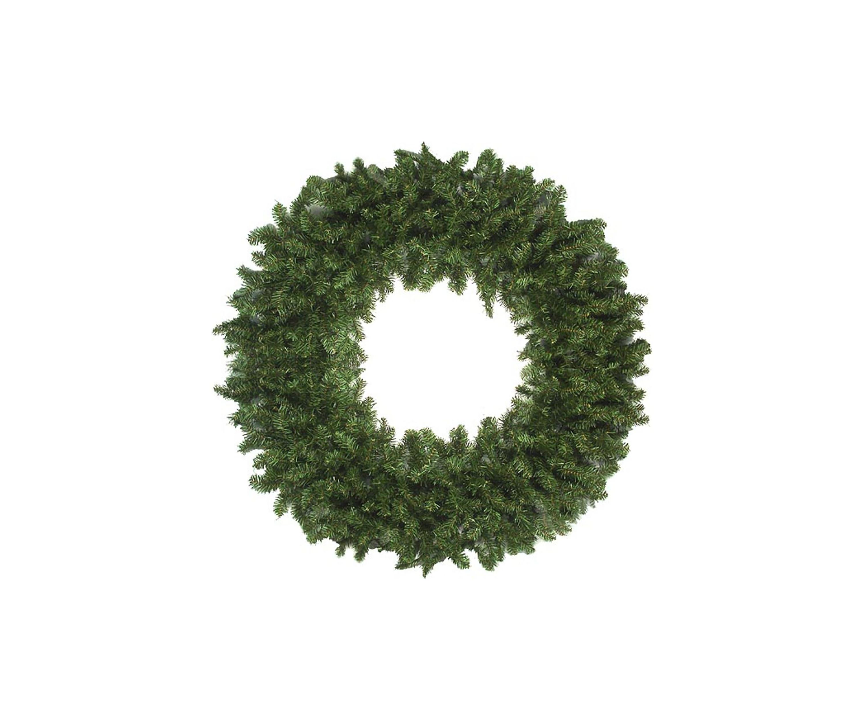 High Sierra Pine Commercial Artificial Christmas Wreath - 96-Inch  Unlit