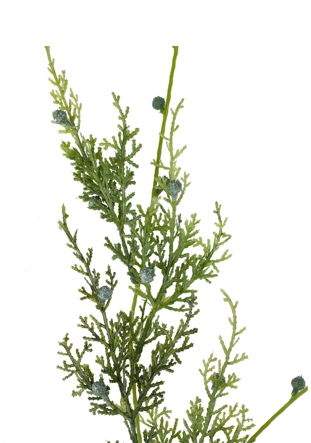 35.5Inch Green and Brown Cypress Hanging Artificial Christmas Spray