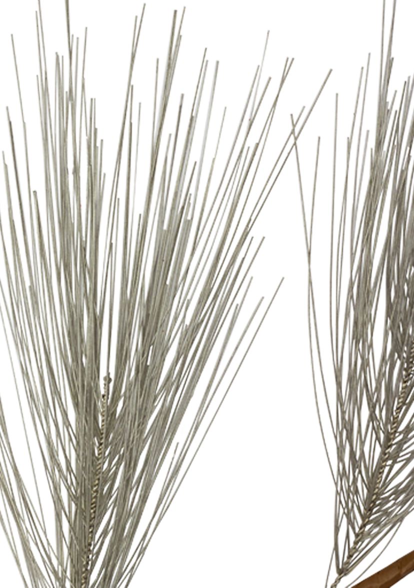40Inch Brown and Gray Long Needle Pine Cone Artificial Christmas Spray