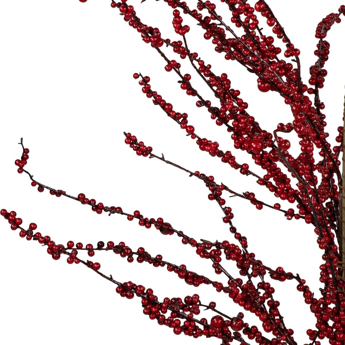 5 Artificial Red Berry Christmas Twig Tree  Unlit