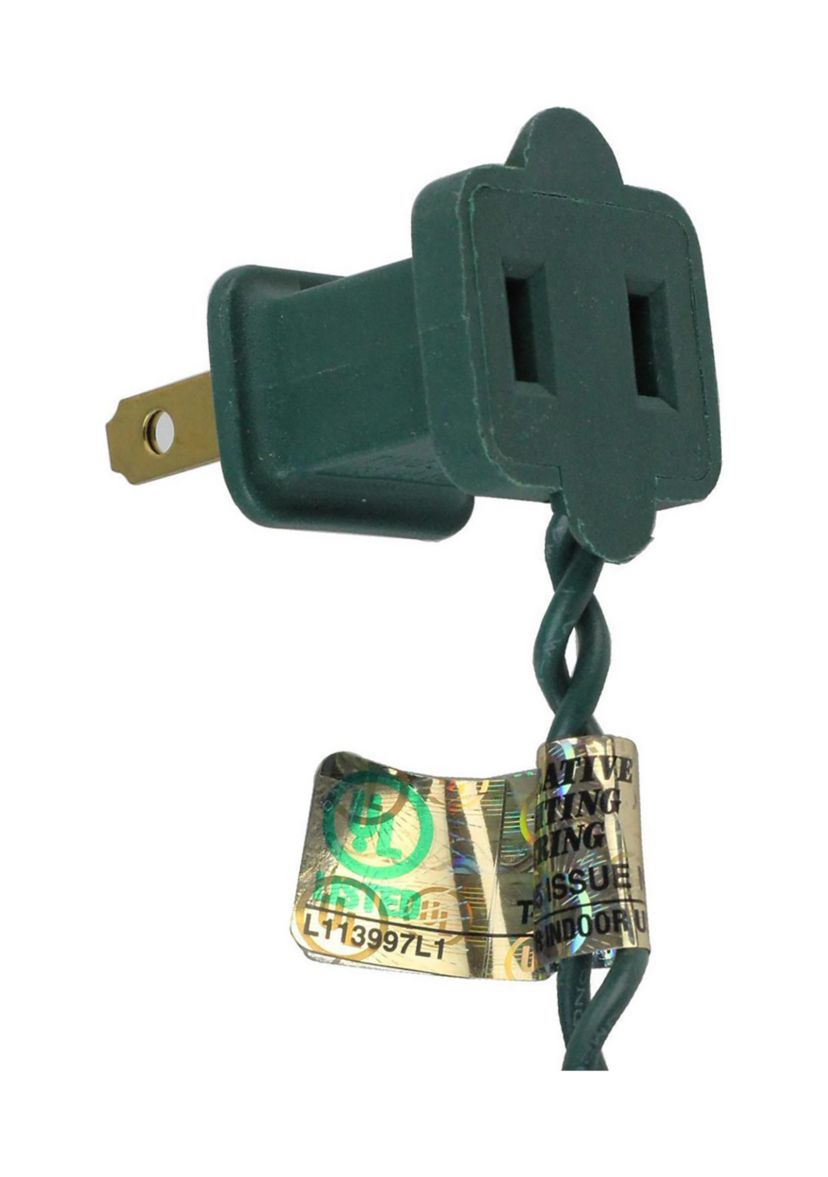 100-Count Clear Mini Christmas Light Set  49.6ft Green Wire