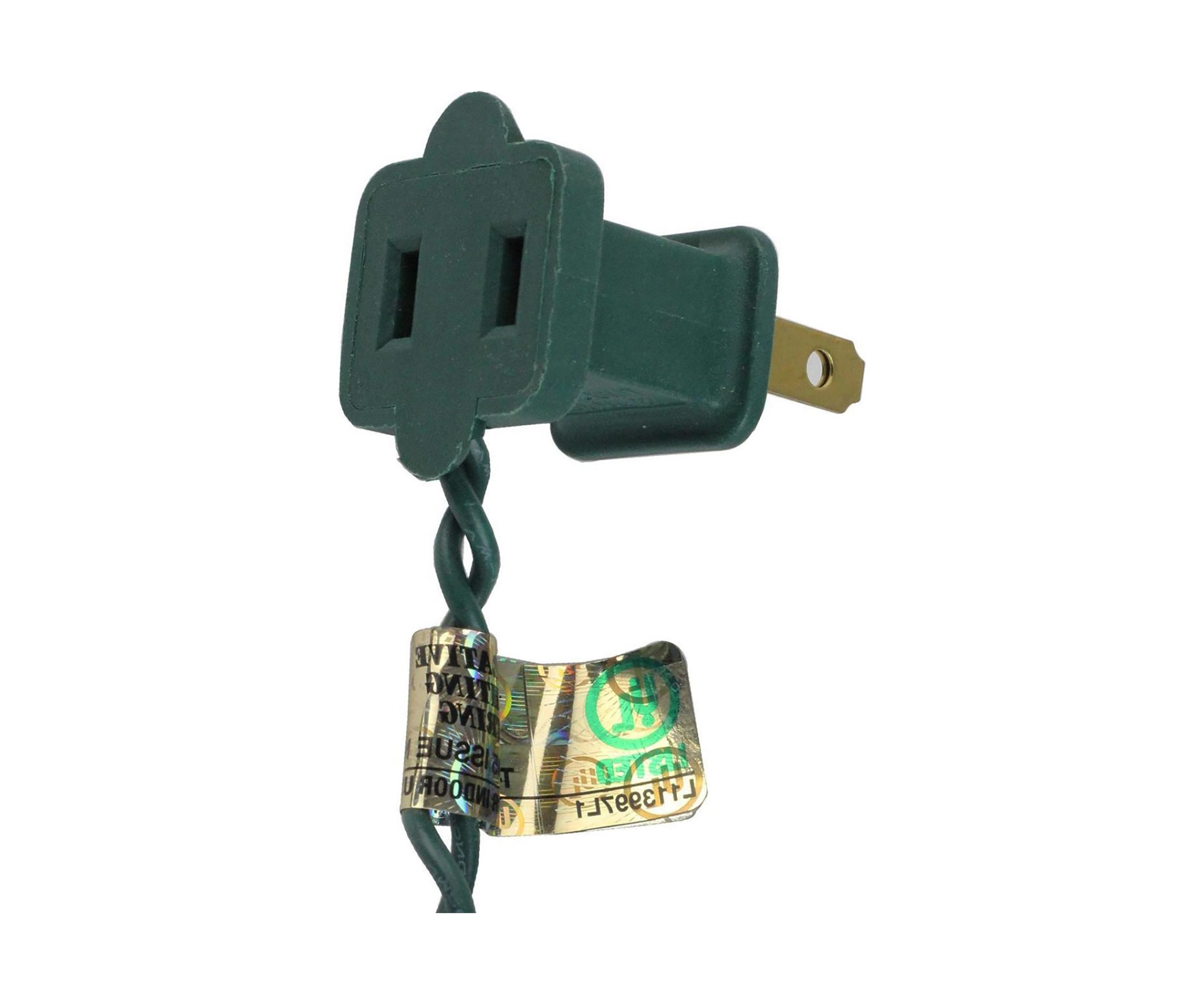 100-Count Clear Mini Christmas Light Set  49.6ft Green Wire
