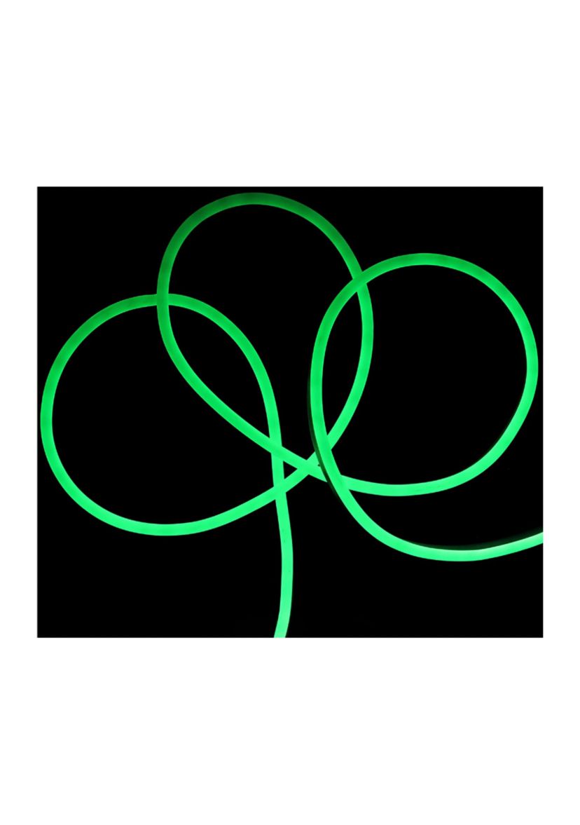 50 Neon Green LED Flexible Christmas Rope Lights