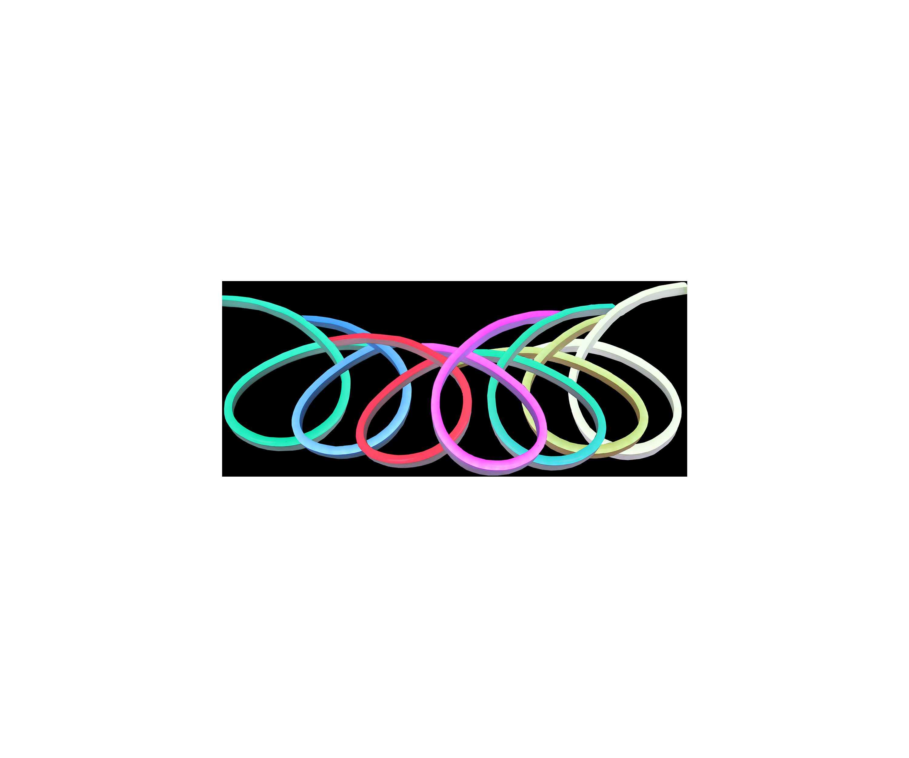 18 Multi-Color LED Commercial Grade Flexible Christmas Rope Lights