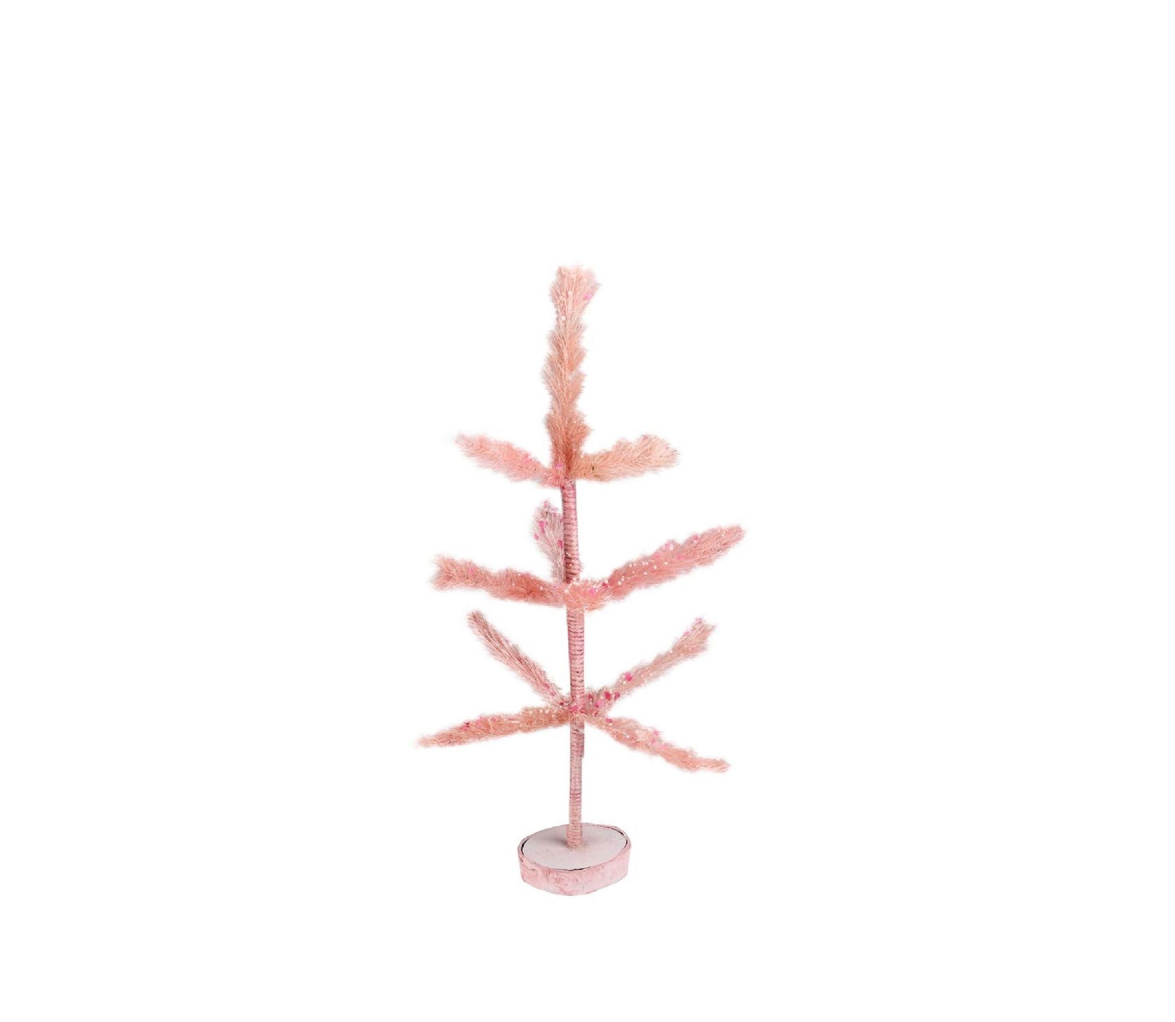 19" Pastel Pink Artificial Easter Tree - Unlit