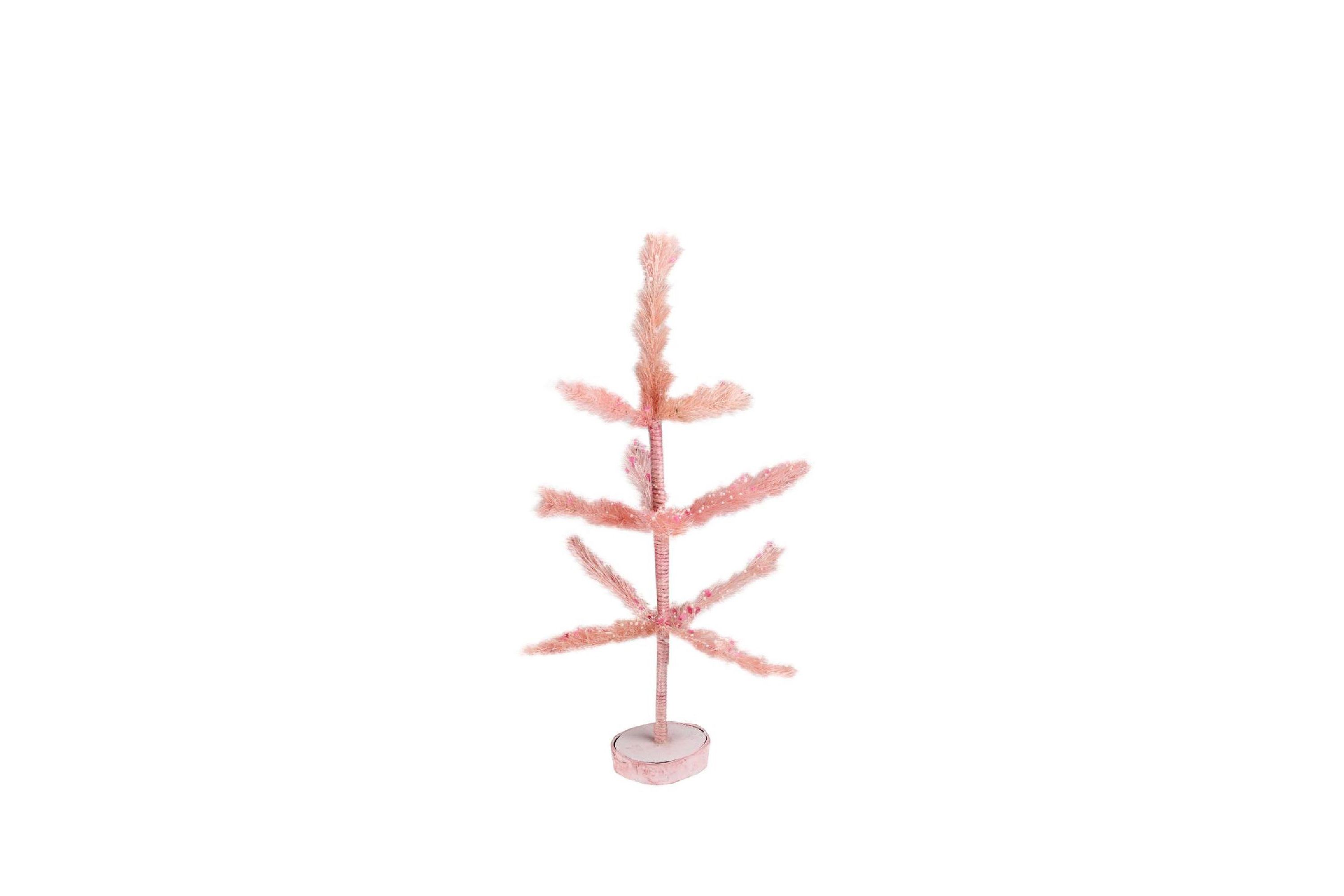 19" Pastel Pink Artificial Easter Tree - Unlit