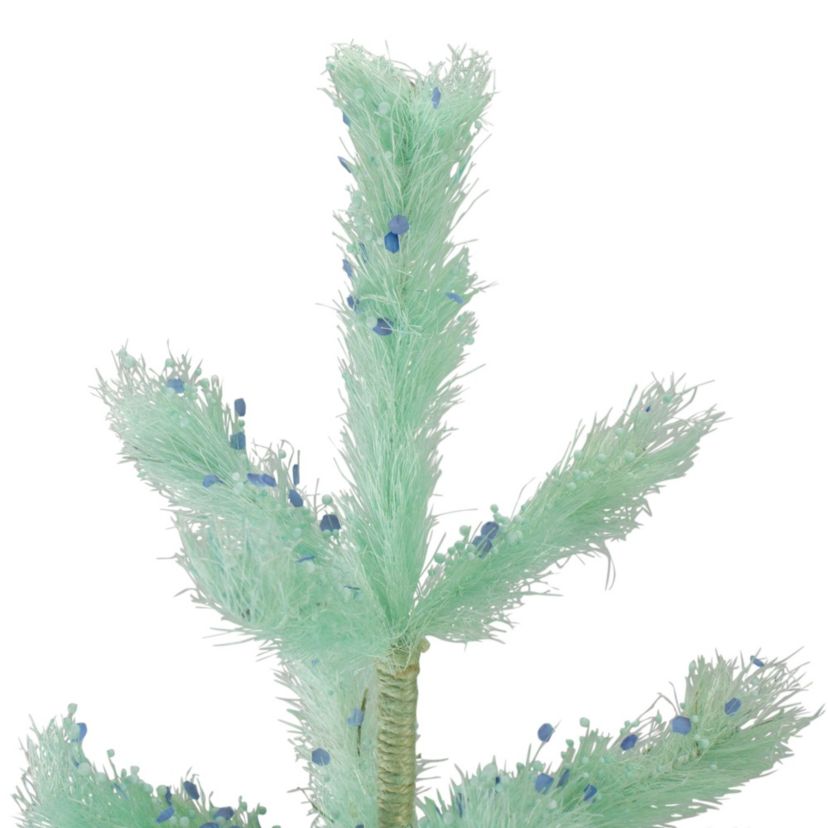 2 Pastel Green Pine Artificial Easter Tree - Unlit