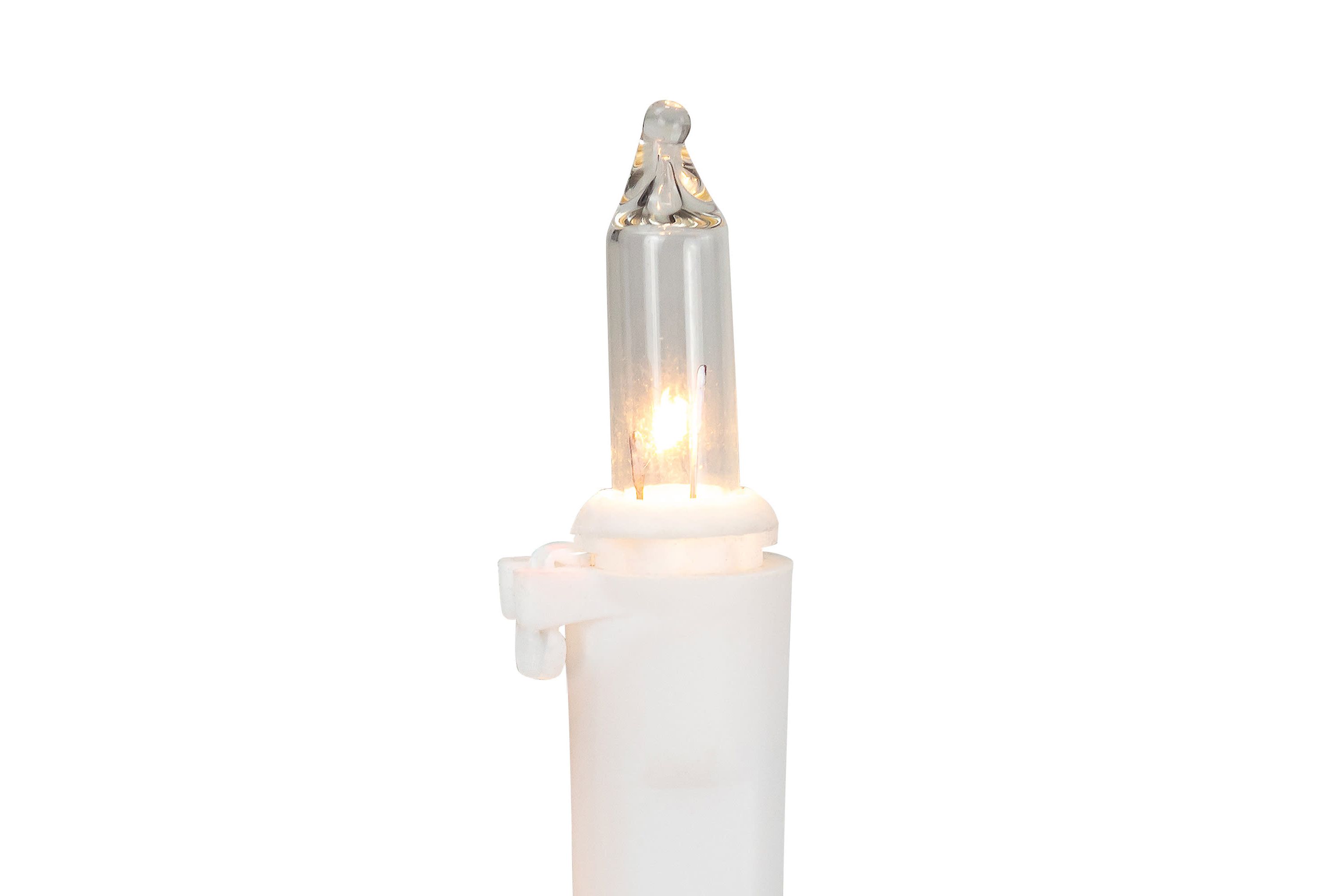 Patriotic Mini Christmas Light Set - 20 - White Wire - 100ct
