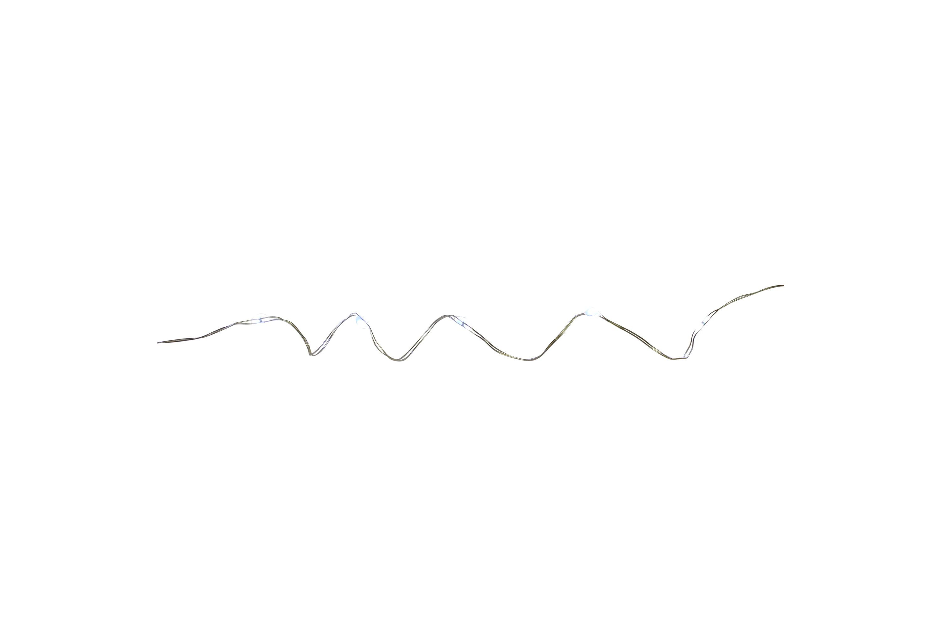 100 Pure White LED Micro Fairy Lights - 16.25 ft Copper Wire