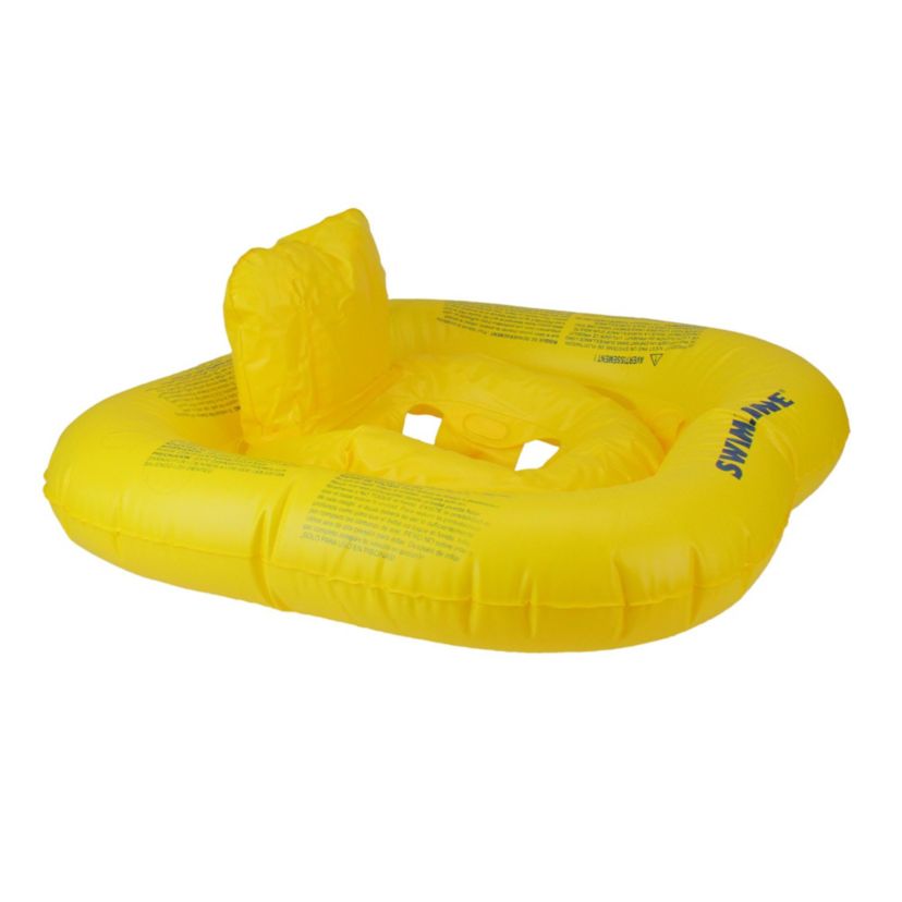 22" Inflatable Yellow Baby Buoy Swimming Pool Float
