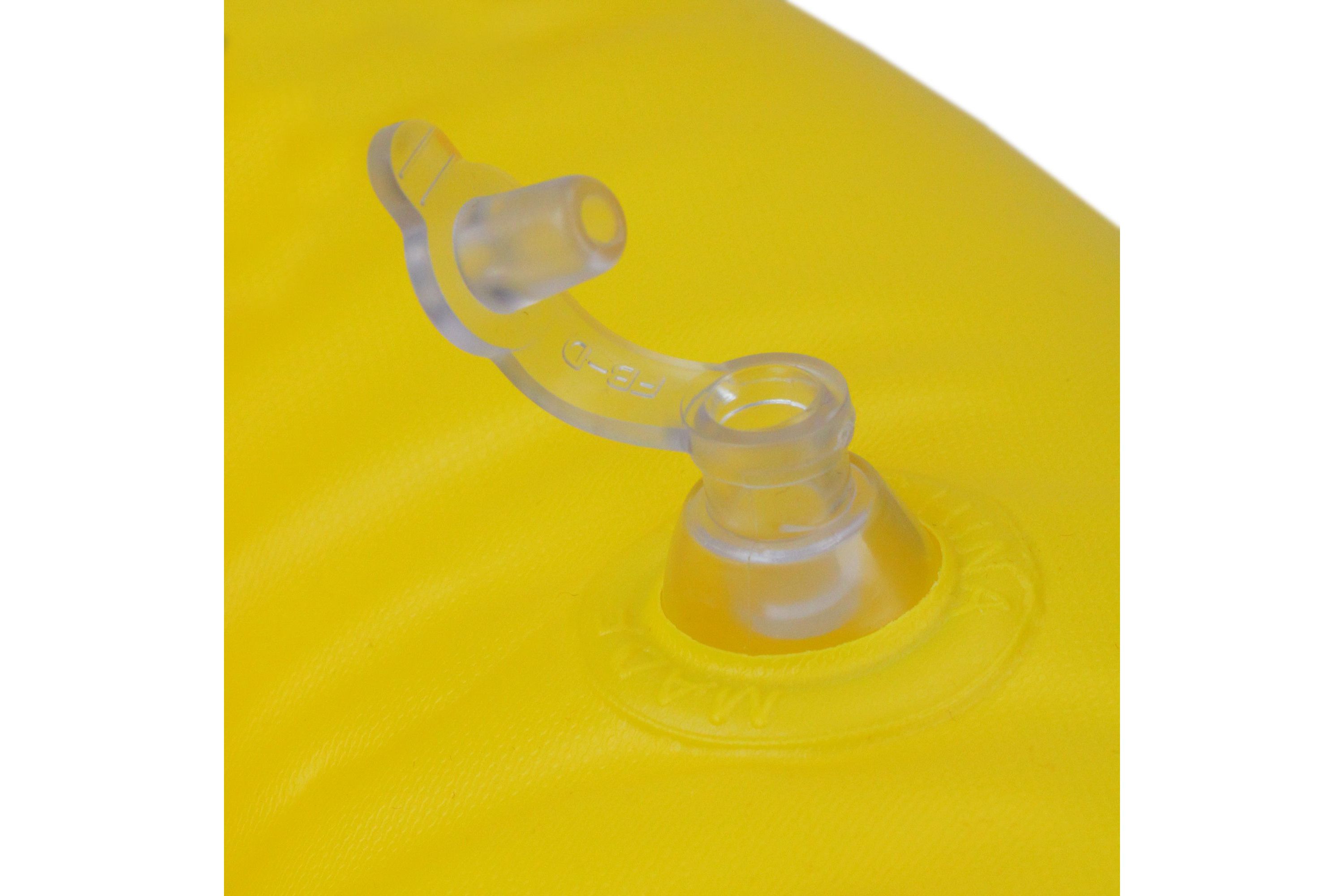 22" Inflatable Yellow Baby Buoy Swimming Pool Float