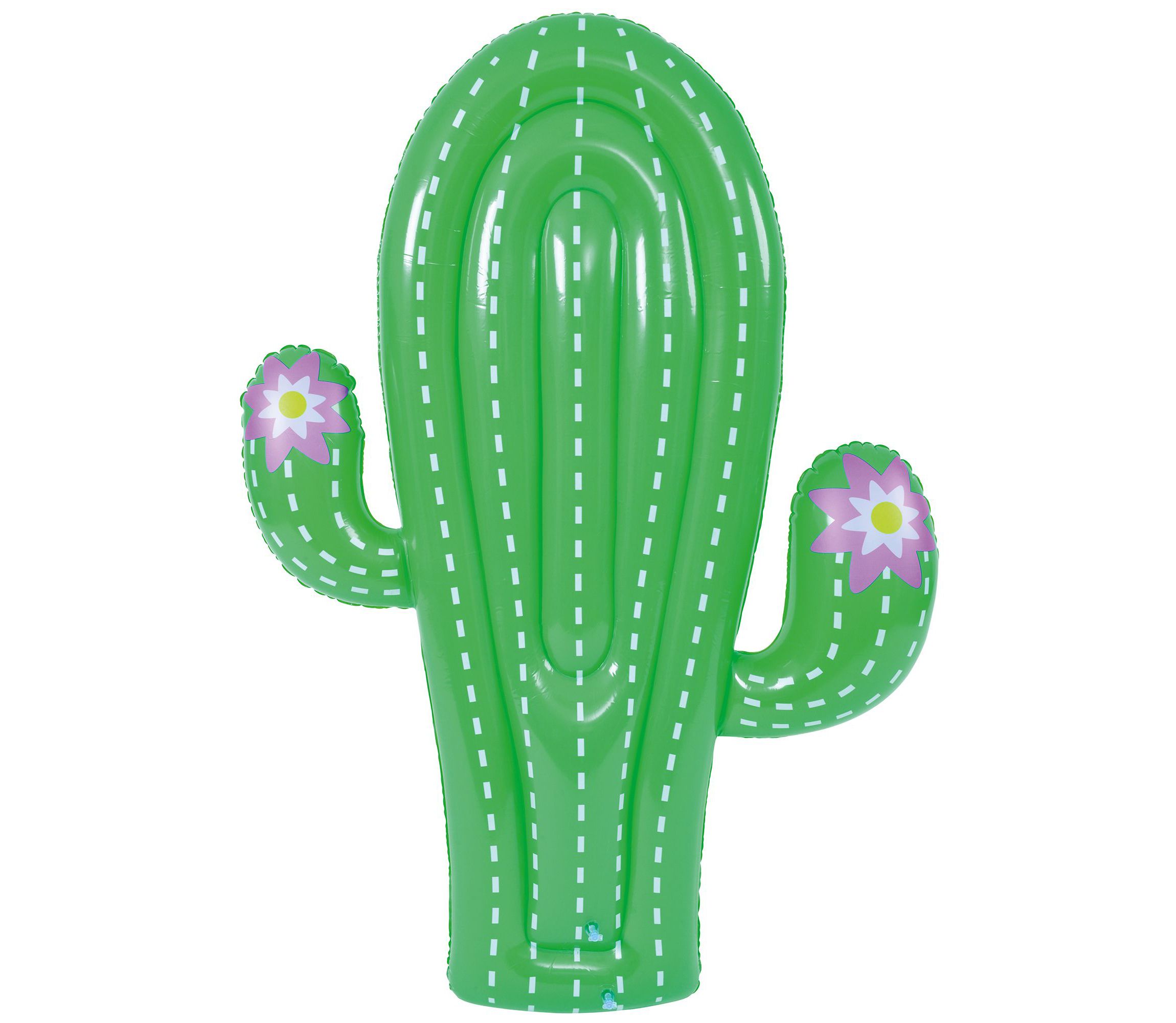 5.75 Inflatable Green Jumbo Cactus Shaped Pool Float
