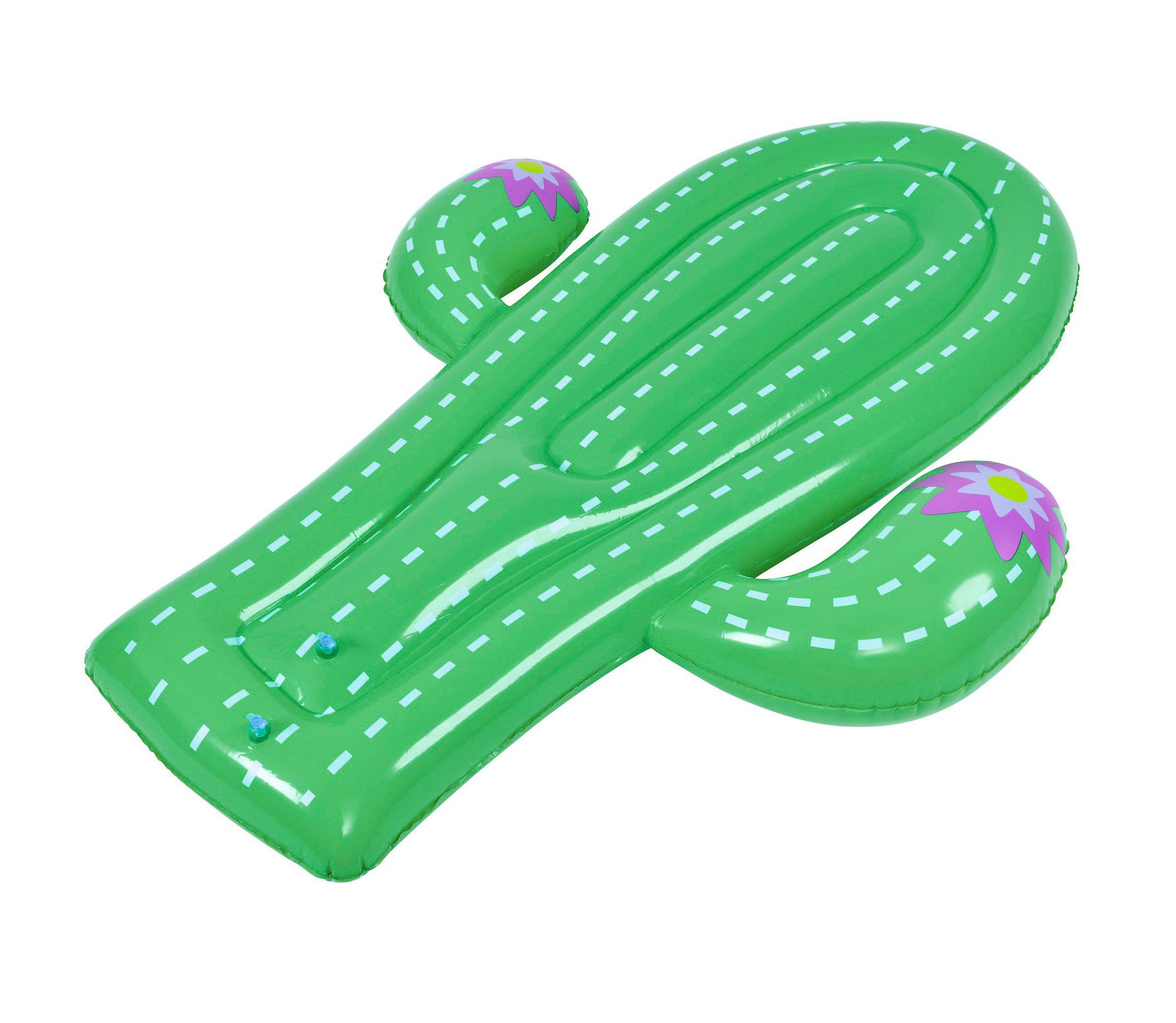 5.75 Inflatable Green Jumbo Cactus Shaped Pool Float
