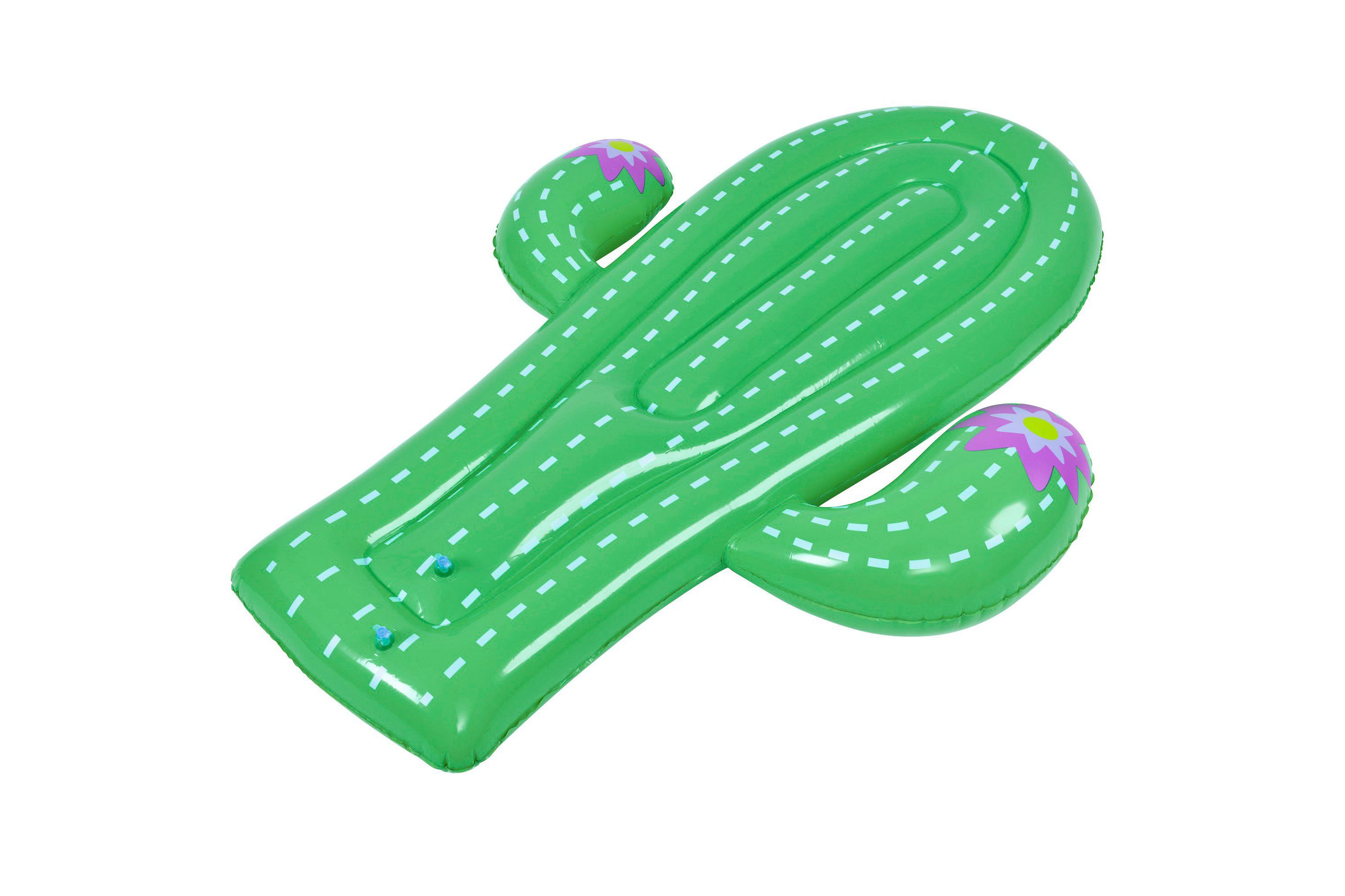 5.75 Inflatable Green Jumbo Cactus Shaped Pool Float