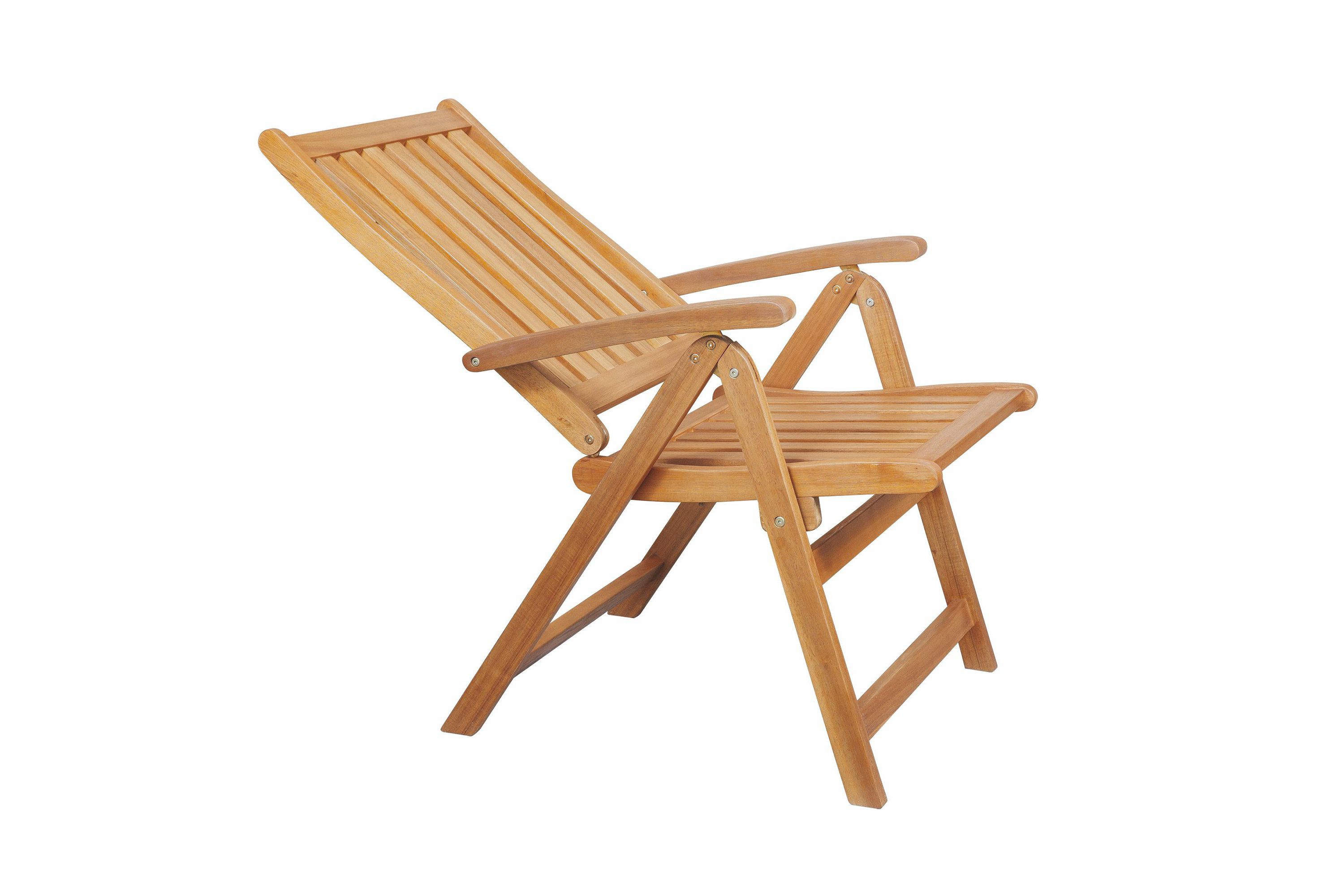 Set of 2 Brown Acacia Folding Chairs Outdoor Patio Furniture 42"