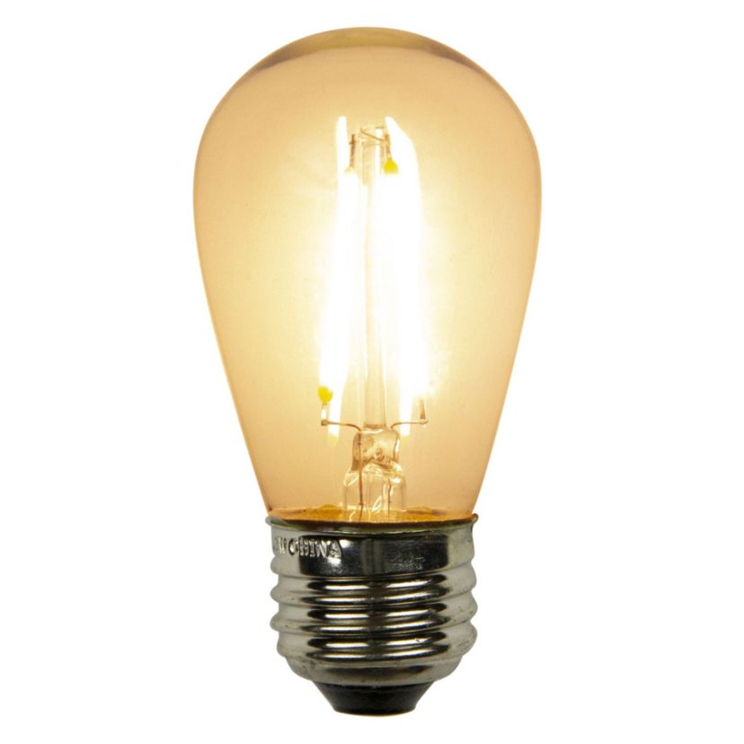 Pack of 25 Warm White Vintage Edison Style LED E26 Light Bulb