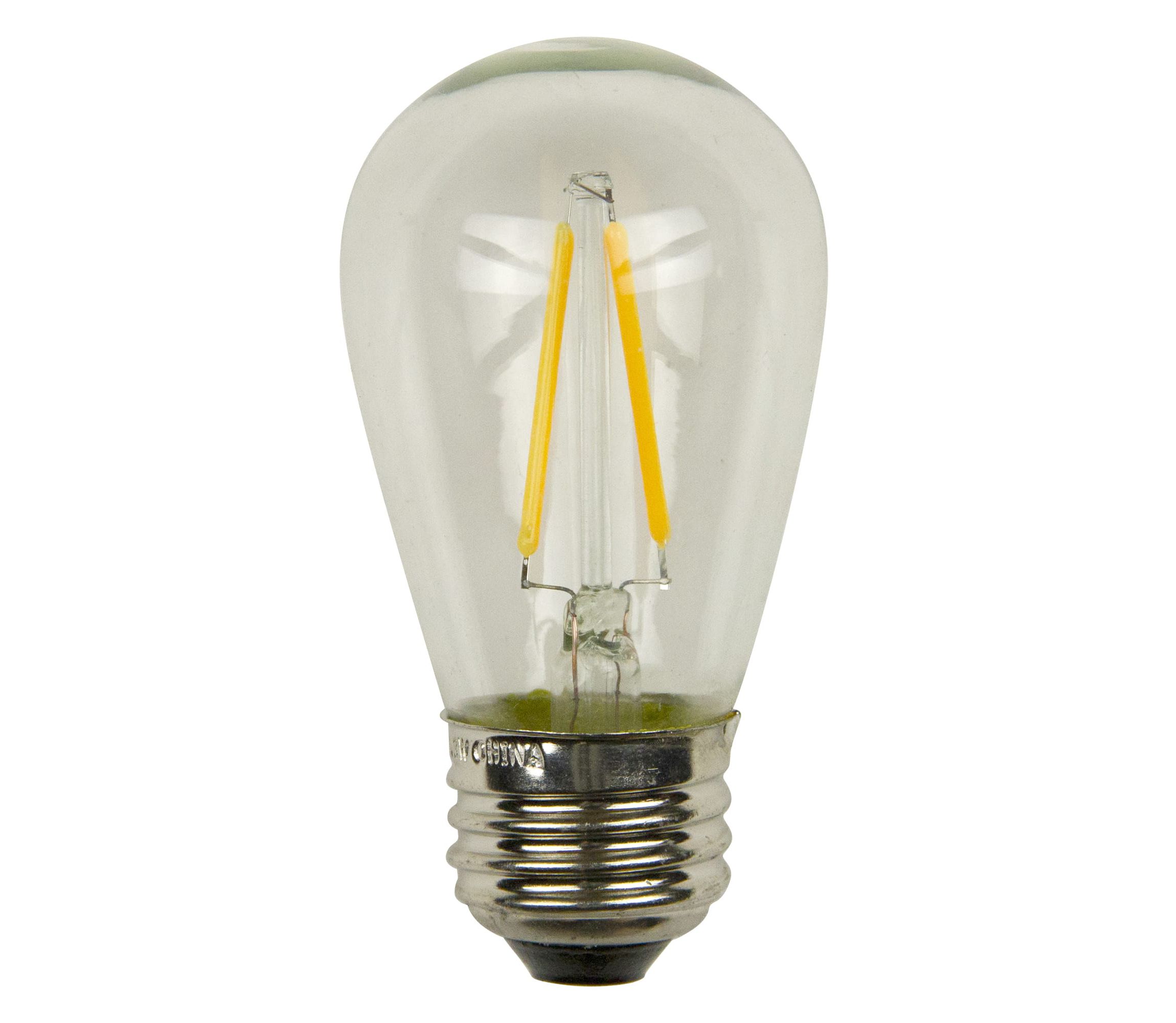 Pack of 25 Warm White Vintage Edison Style LED E26 Light Bulb