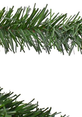 32Inch Canadian Pine Artificial Christmas Teardrop Swag - Unlit