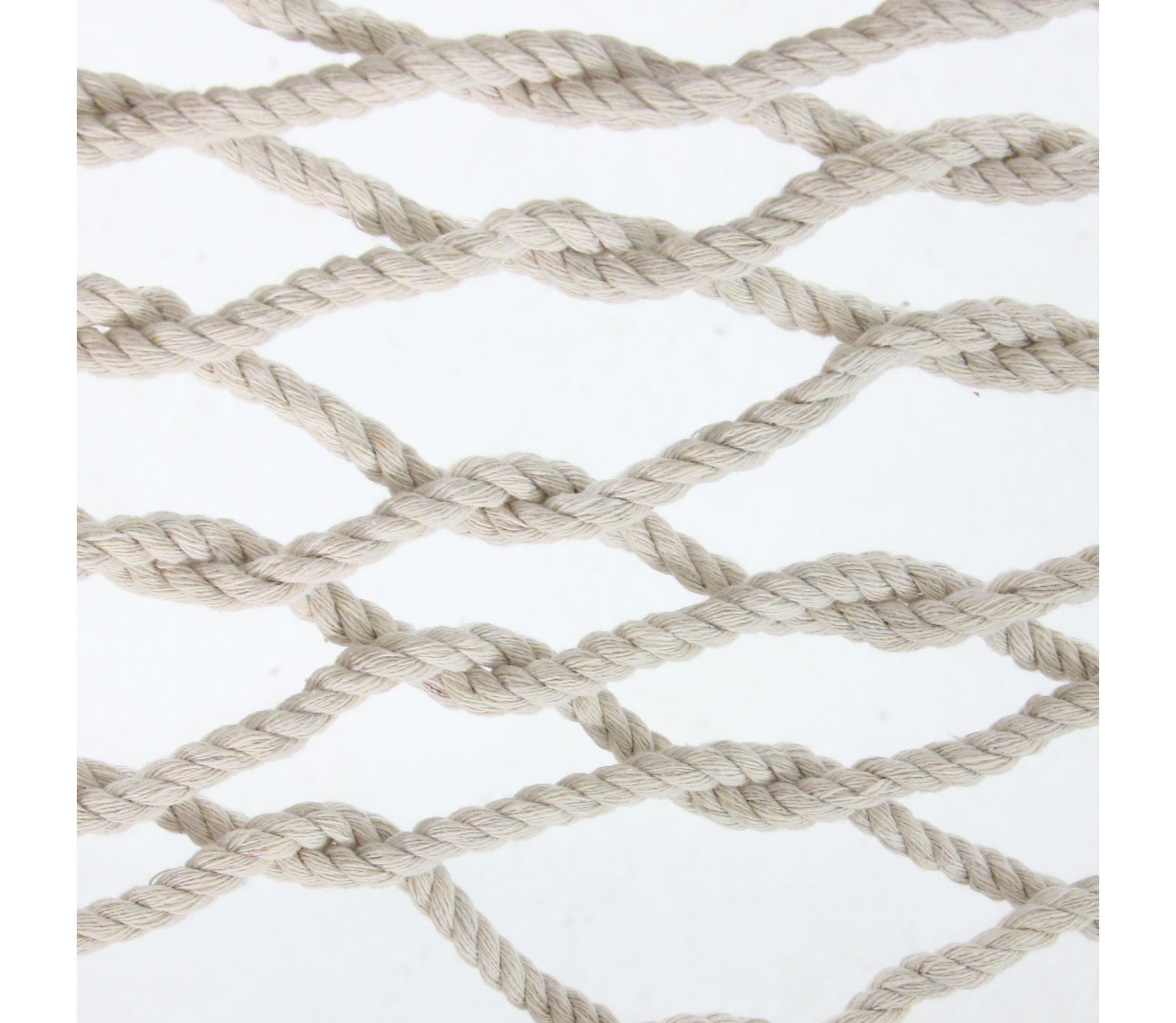 78" x 31" Natural Macrame Hammock with Bars