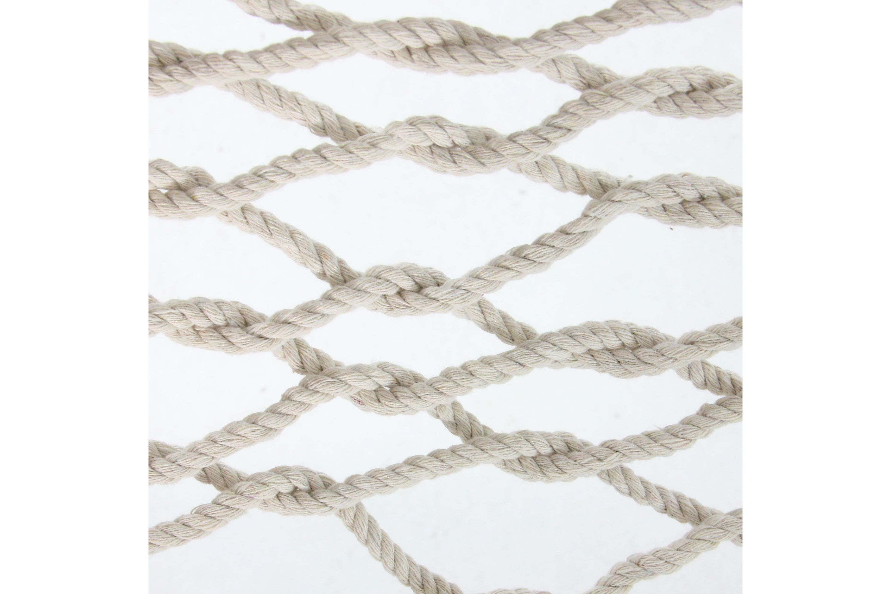 78" x 31" Natural Macrame Hammock with Bars